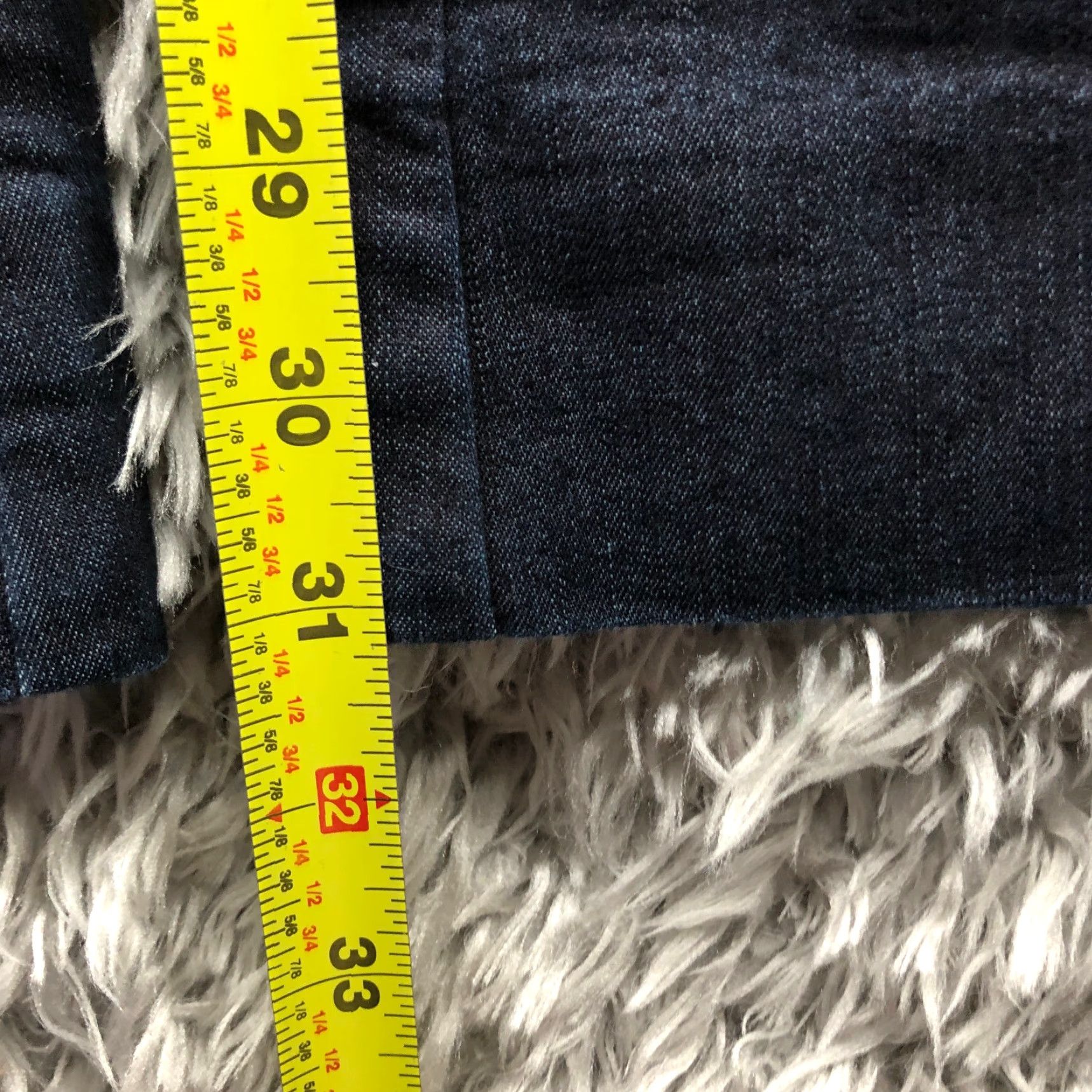 Kenneth Cole Kenneth Cole Reaction Flared Jeans Womens Dark Wash Blue Denim Bell Bottom Size 4 Regular Cotton Denim Pocket Zipper Button Belt Loops 5-Pocket Size 27" / US 4 / IT 40 - 3 Thumbnail