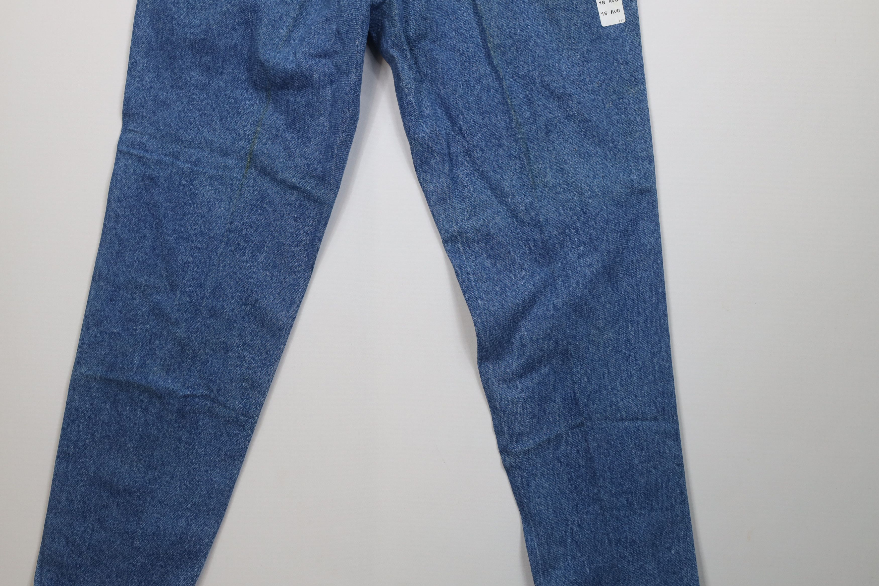 Vintage Deadstock Vintage 90s Streetwear Fit Denim Jeans Blue USA Size 38" / US 16 / IT 52 - 13 Thumbnail