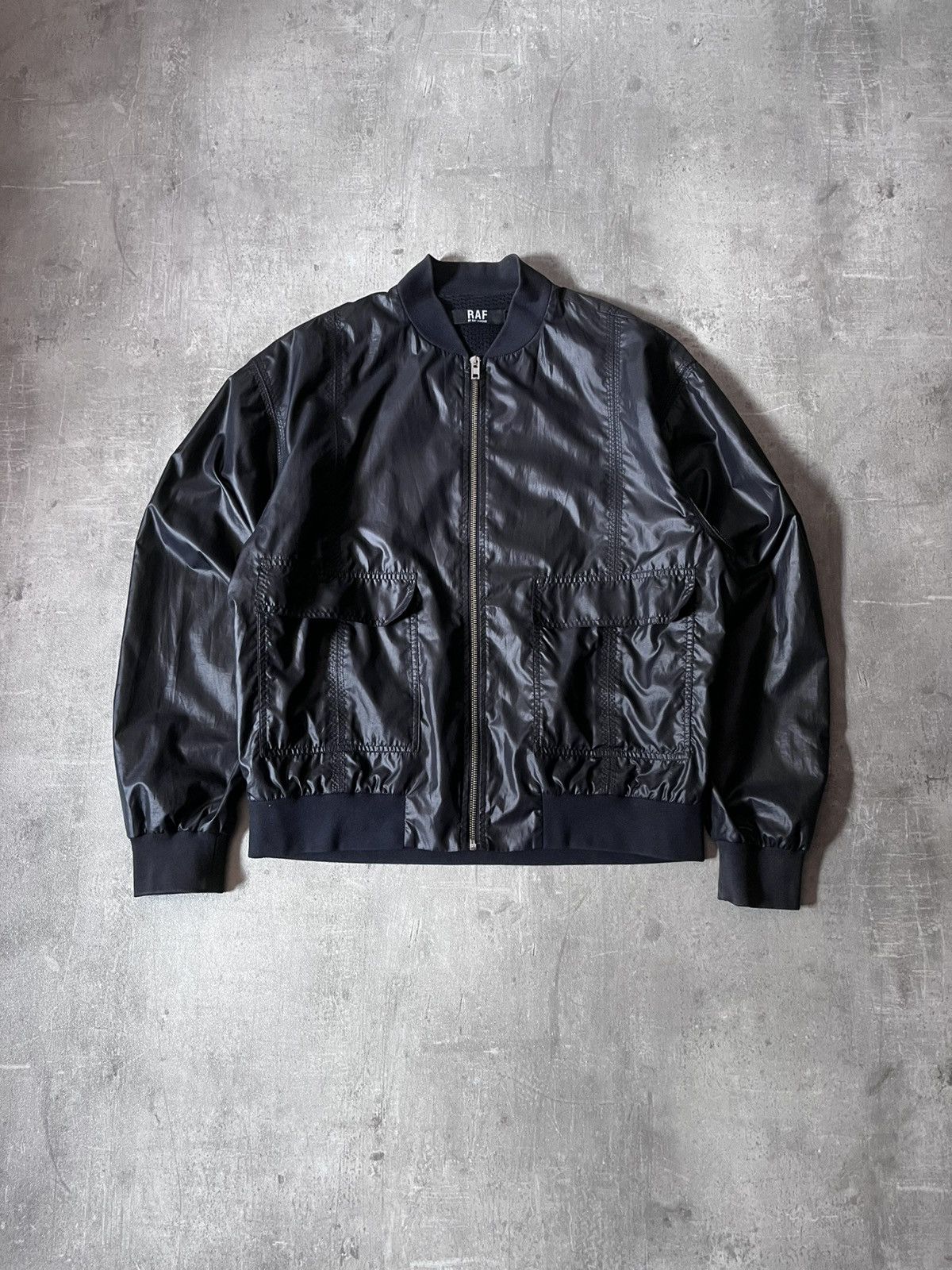 Raf Simons × Raf by Raf Simons RAF by Raf Simons Asymmetrical Zip