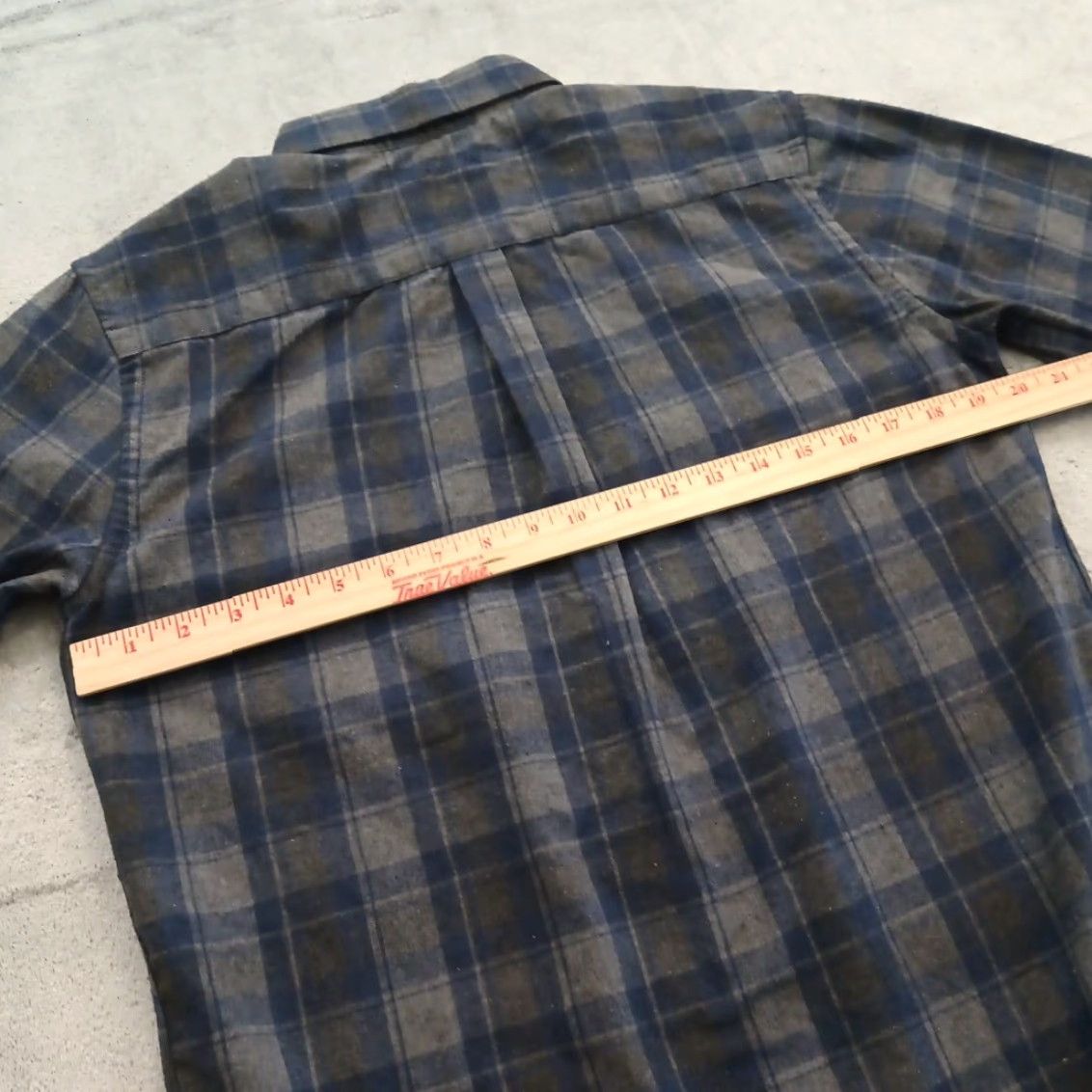 Vintage Steel & Jelly Shirt Mens Medium Blue Plaid Long Sleeve Button-Down Cotton Blend Size US M / EU 48-50 / 2 - 7 Thumbnail