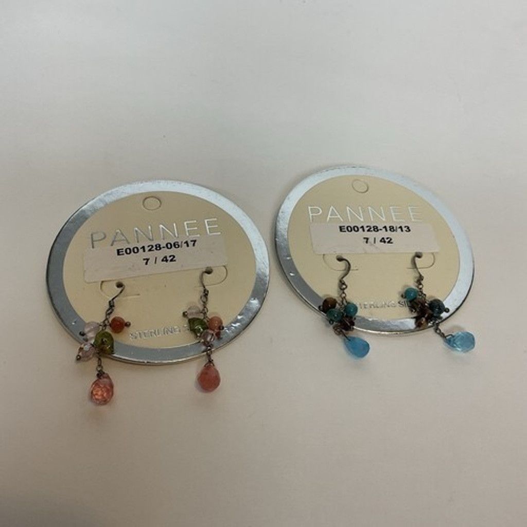 Other NWT Pannee Lot Of 2 Dangle Drop Bead/Beaded Crystal Earrings Size ONE SIZE - 4 Thumbnail