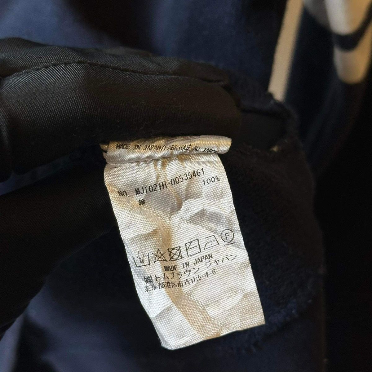 Thom Browne THOM BROWNE 4 BAR NAVY SWEATER Size US L / EU 52-54 / 3 - 10 Thumbnail