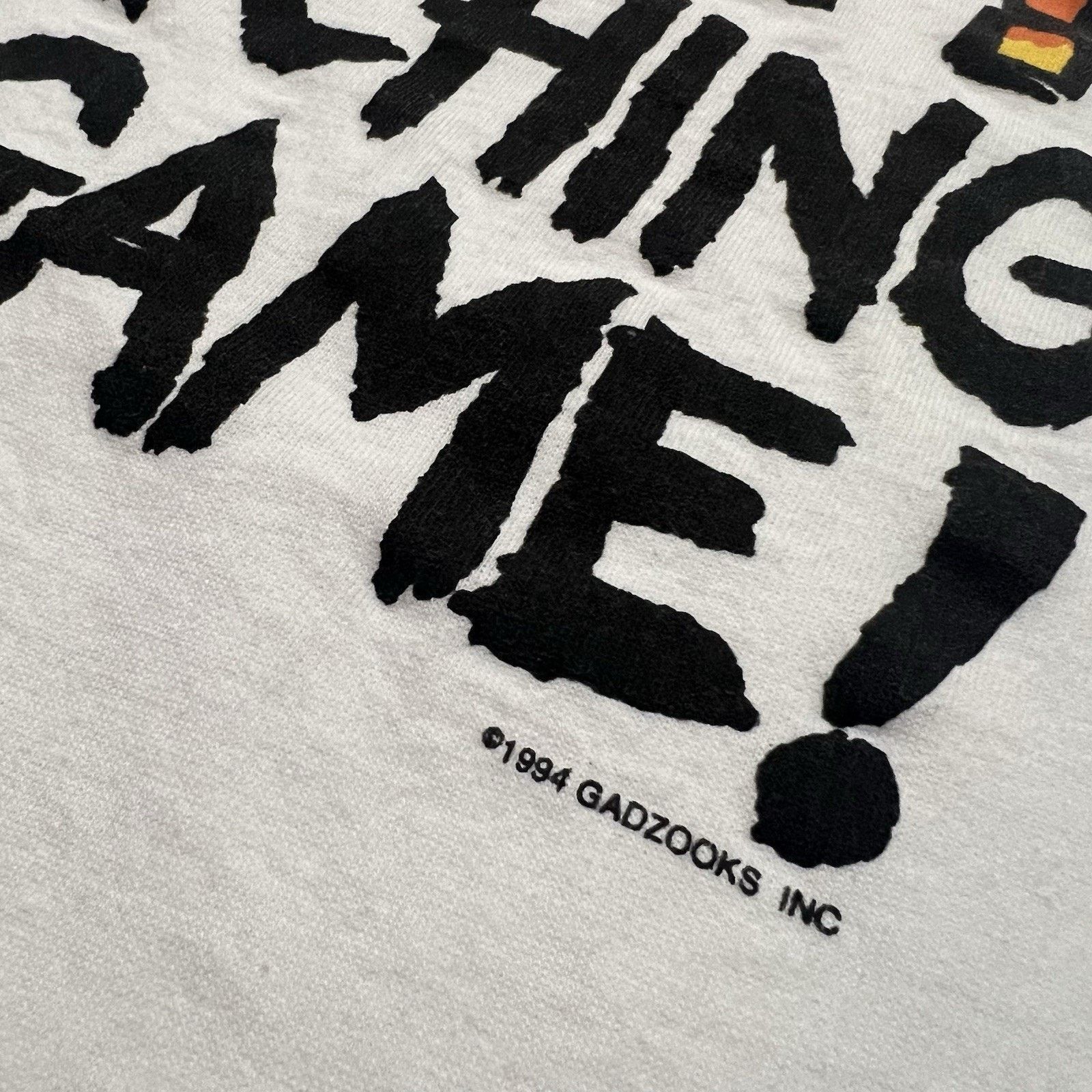 Delta VTG Sports T Shirt "Shut Up Im Watching The Game" 90s NFL XL Size US XL / EU 56 / 4 - 4 Thumbnail