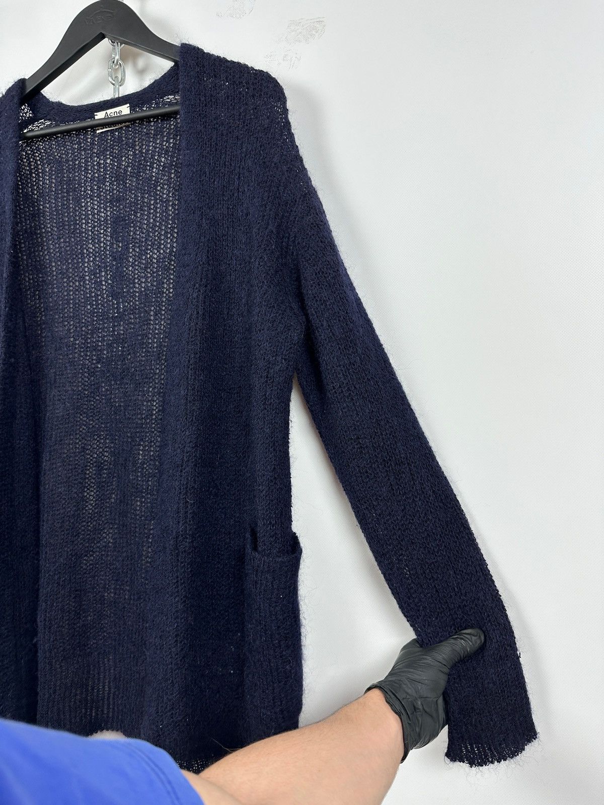 Acne Studios Acne Studios Priya Mohair Linen Alpaca Knitted Cardigan Size XS / US 0-2 / IT 36-38 - 11 Thumbnail