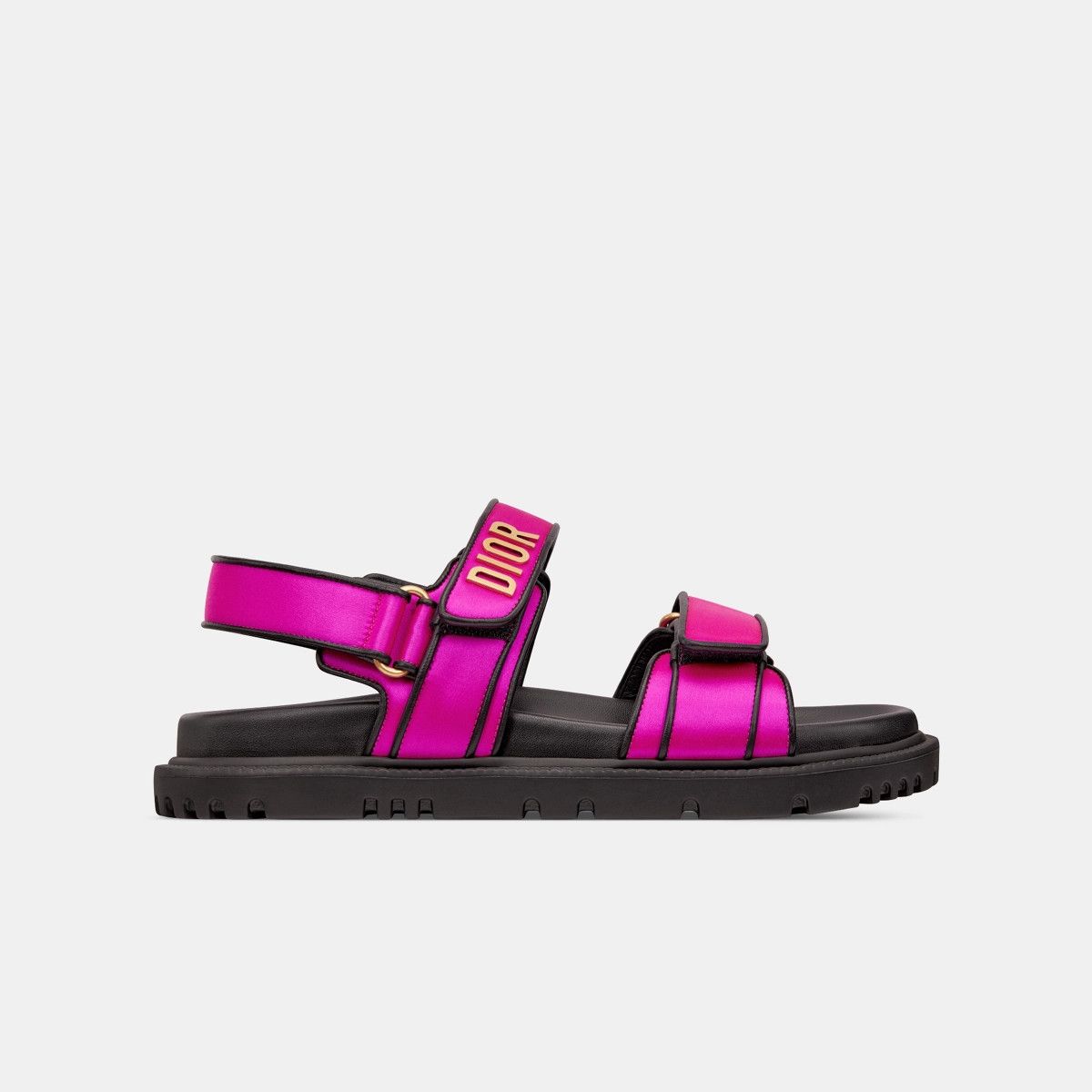 Dior o1bcso1str1224 Sandal in Black & Pink Size US 10 / IT 40 - 1 Thumbnail