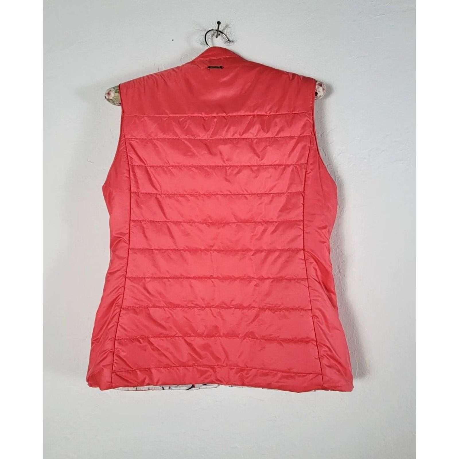 Saint James Saint James Women Vest Full Zip Lightweight Reversible Size 6 Red White Sailboat Quilted Casual, Travel Size M / US 6-8 / IT 42-44 - 4 Thumbnail