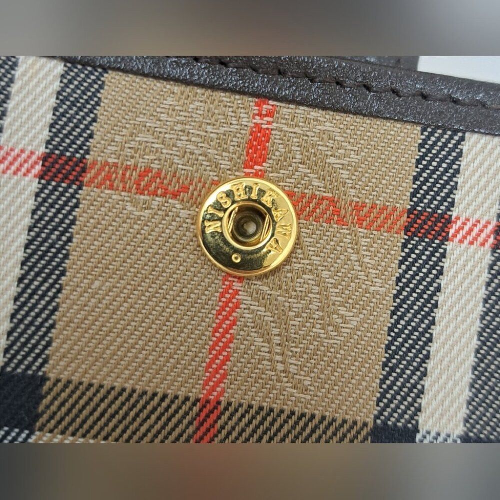 Burberry Vintage Burberry Key Holder Wallet Calfskin Nova Check 4 Ke Size ONE SIZE - 4 Thumbnail