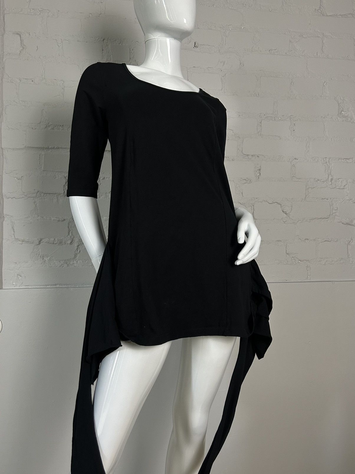 Vintage Avant-garde cotton tunic dress Size S / US 4 / IT 40 - 4 Thumbnail