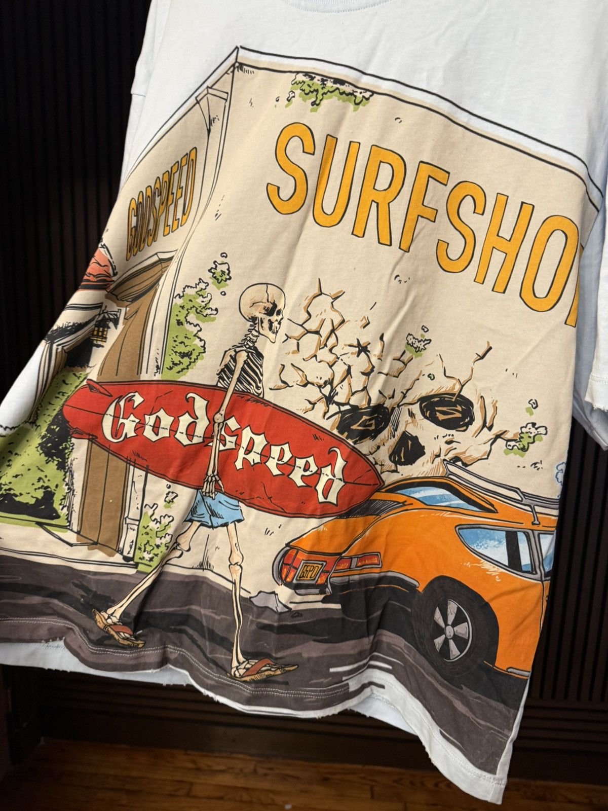 Godspeed Godspeed Surf Shop Tee Blue XL Size US XL / EU 56 / 4 - 2 Thumbnail