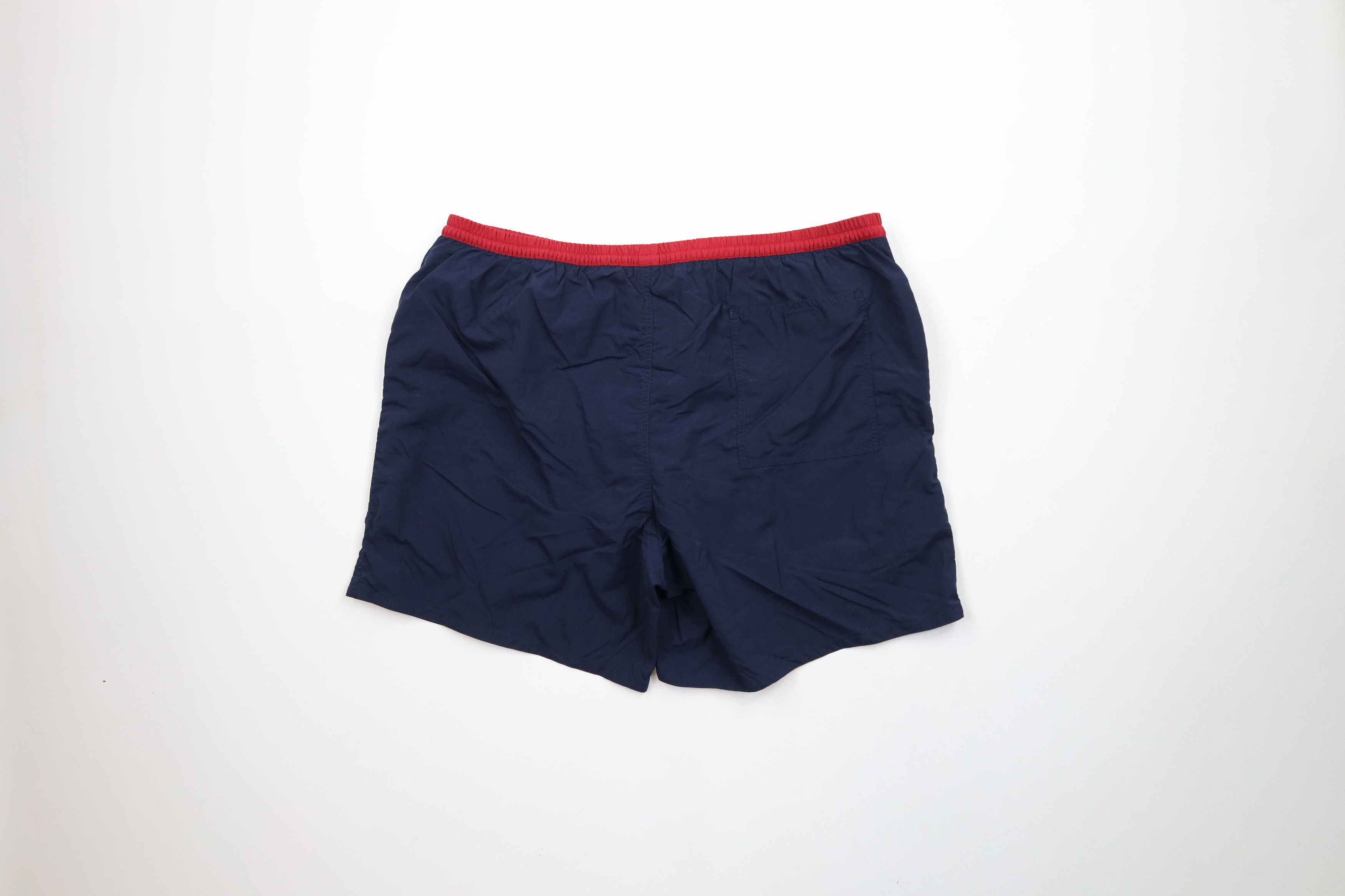 Nautica × Vintage Vintage 90s Nautica J Class Sailing Sailboat Lined Shorts Size US 34 / EU 50 - 8 Thumbnail