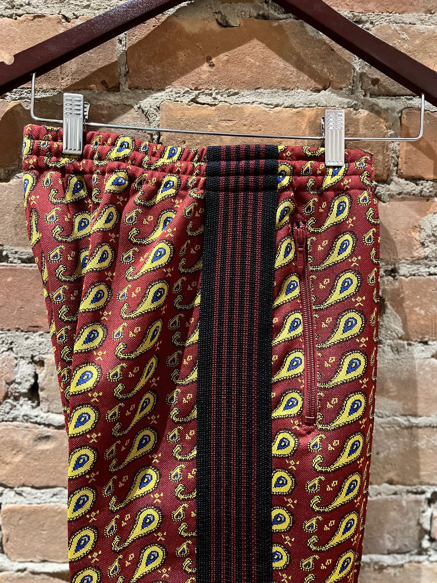 END. × Needles Needles x END. Paisley Poly Jacquard Track Pants Size US 31 - 4 Thumbnail