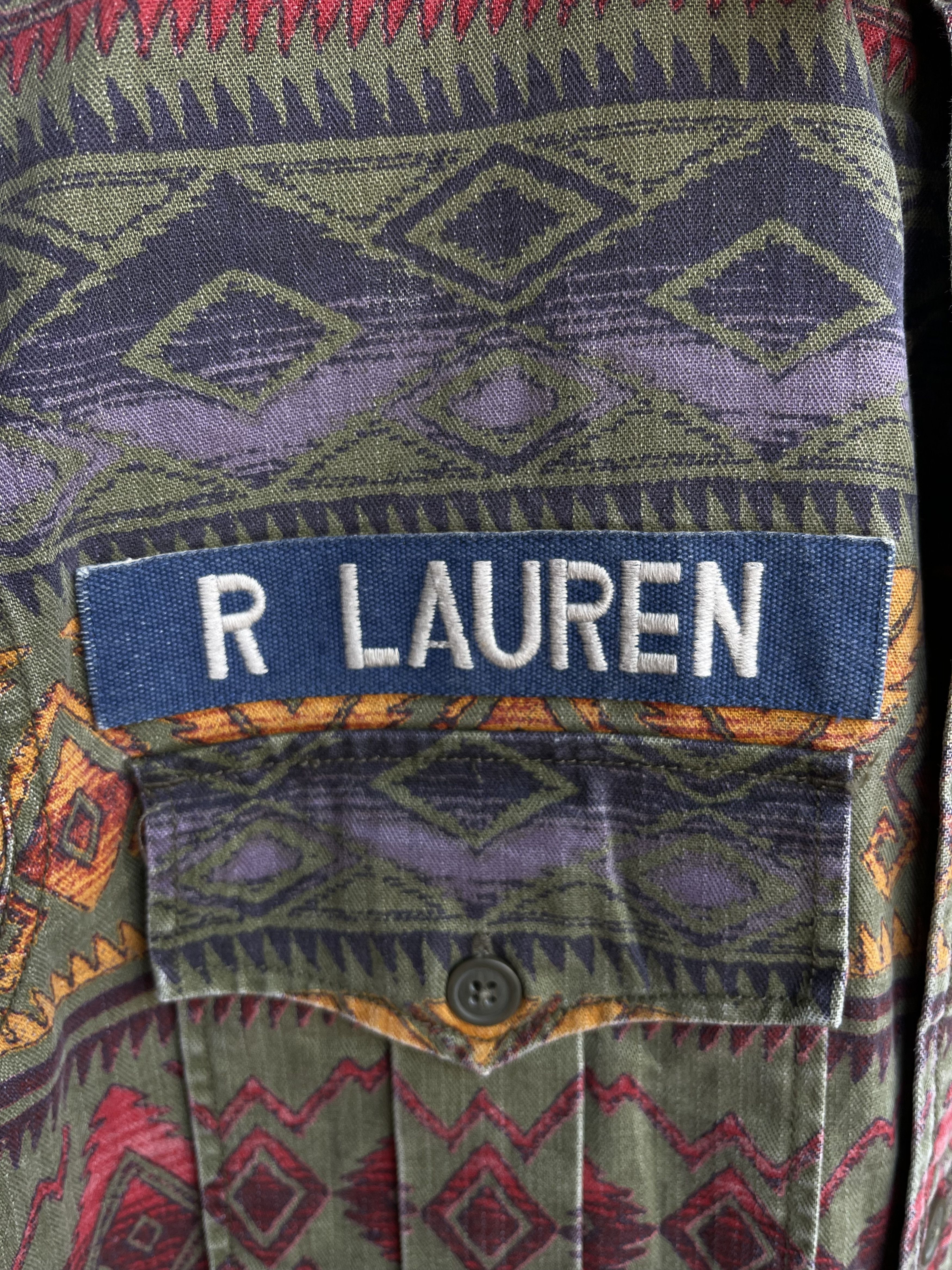 Aztech Mountain × Denim & Supply Ralph Lauren Long Sleeve Native Navajo Aztech KDot Flannel Shirt Size US XS / EU 42 / 0 - 4 Thumbnail