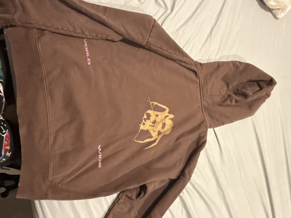Sp5der Sp5der Thug Hoodie - Angel Brown Size US XL / EU 56 / 4 - 2 Thumbnail