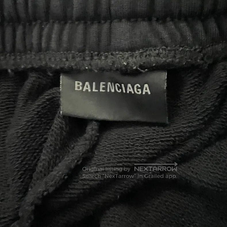 Balenciaga Balenciaga size S Tape Casual Elastic Wide Leg Knit Baggy Size US 27 - 3 Thumbnail