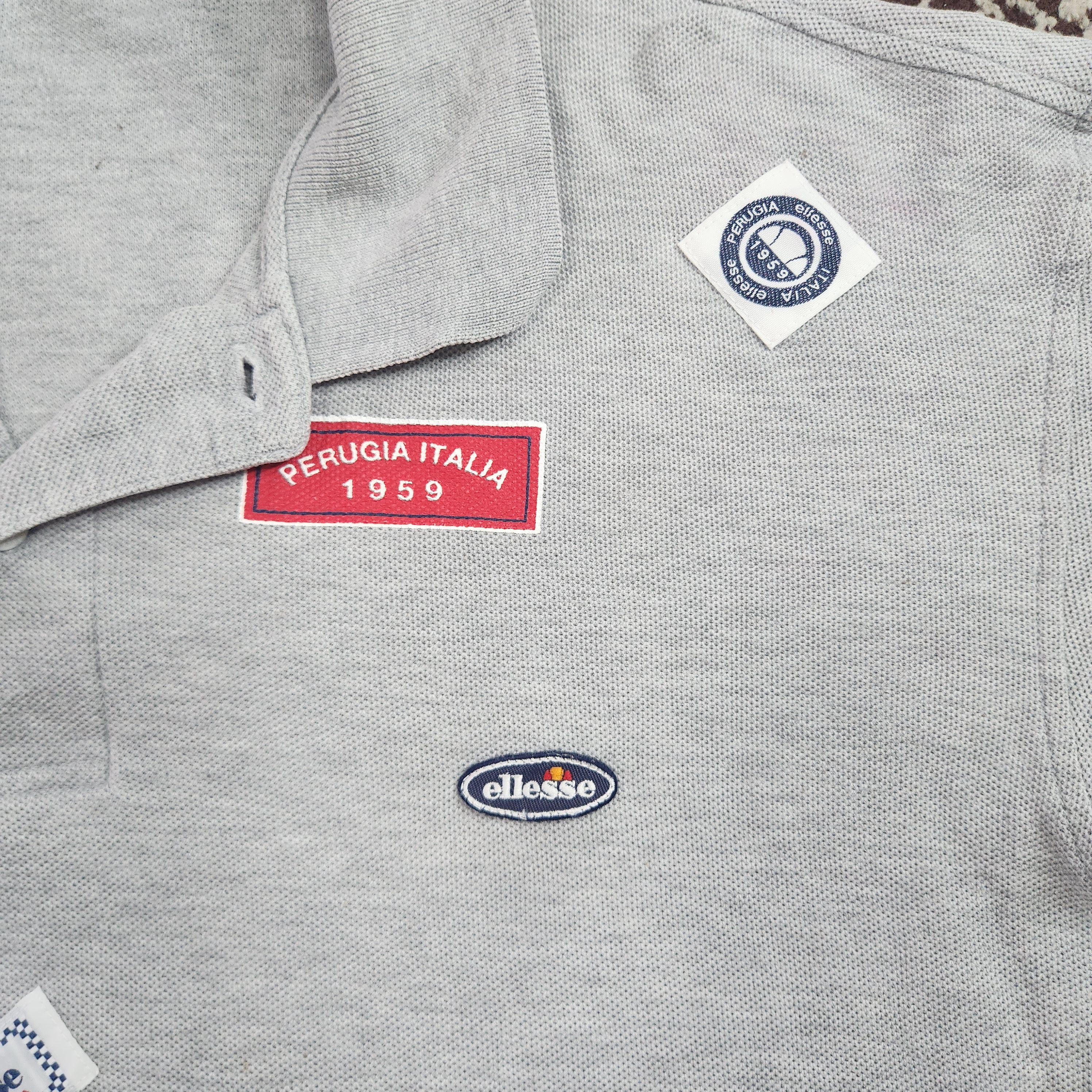 Ellesse × Vintage Vintage 1990s Ellesse Polo Shirts Perugia Italy Size US L / EU 52-54 / 3 - 11 Thumbnail