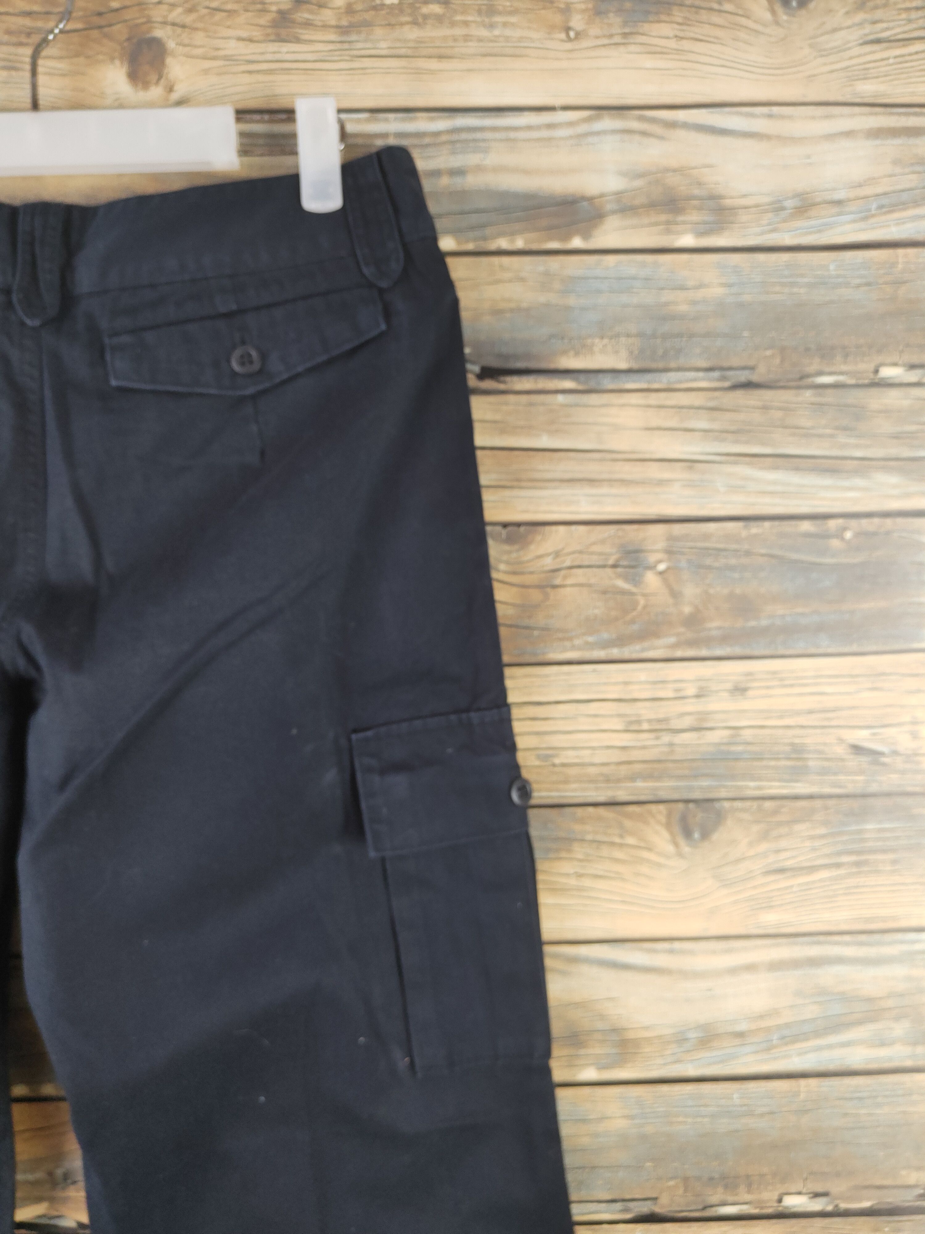 Japanese Brand DL i.n.e Navy Multipocket Tactical Cargo Pants #1928 Size US 30 / EU 46 - 10 Thumbnail