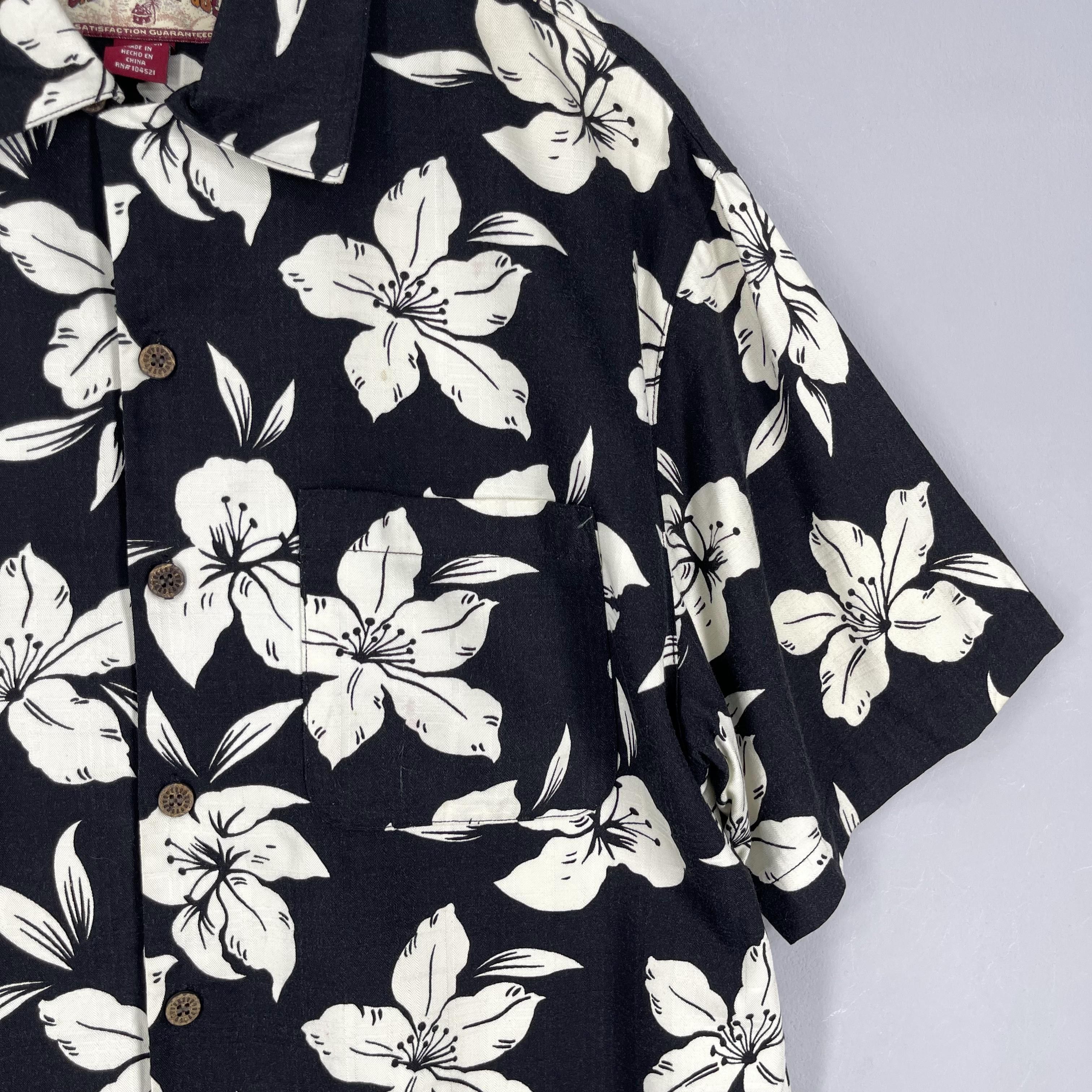 Vintage Vintage CARRIBEAN JOE Hibiscus Floral Motive Shirt Size US M / EU 48-50 / 2 - 3 Thumbnail