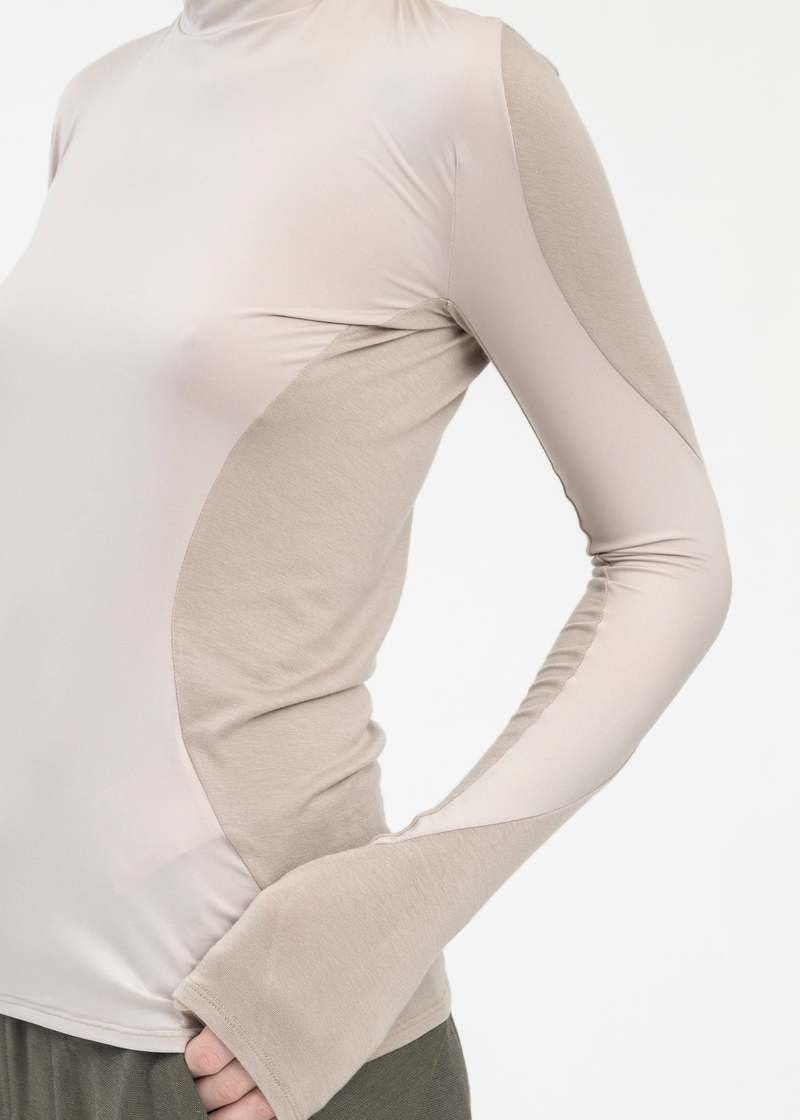 POST ARCHIVE FACTION (PAF) o1mle0425 5.1 Top Right Sweater in Neutrals Size XL / US 12-14 / IT 48-50 - 2 Thumbnail