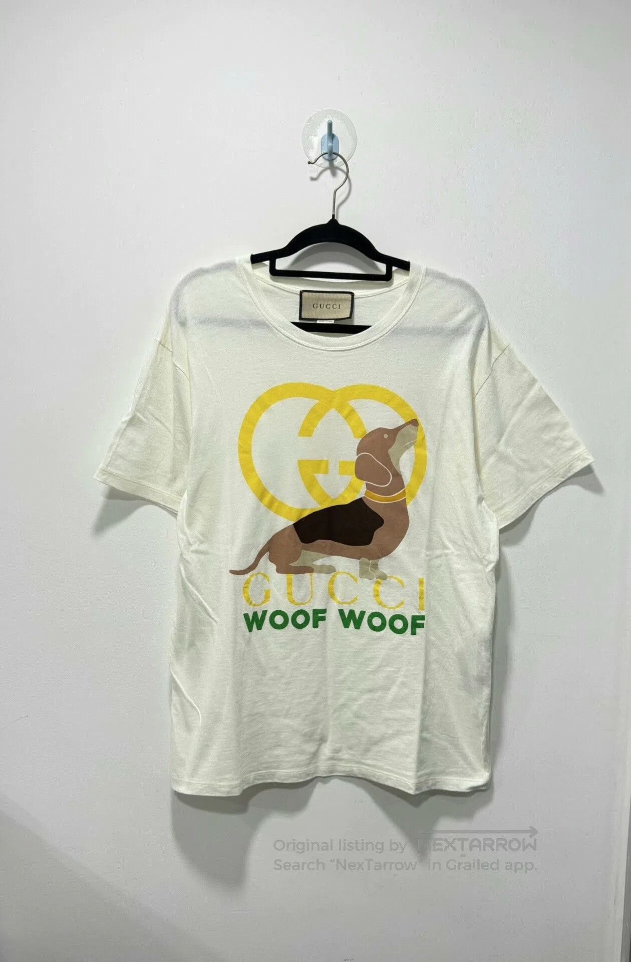 Gucci Gucci Dachshund Print Short Sleeve S. Size US S / EU 44-46 / 1 - 1 Thumbnail