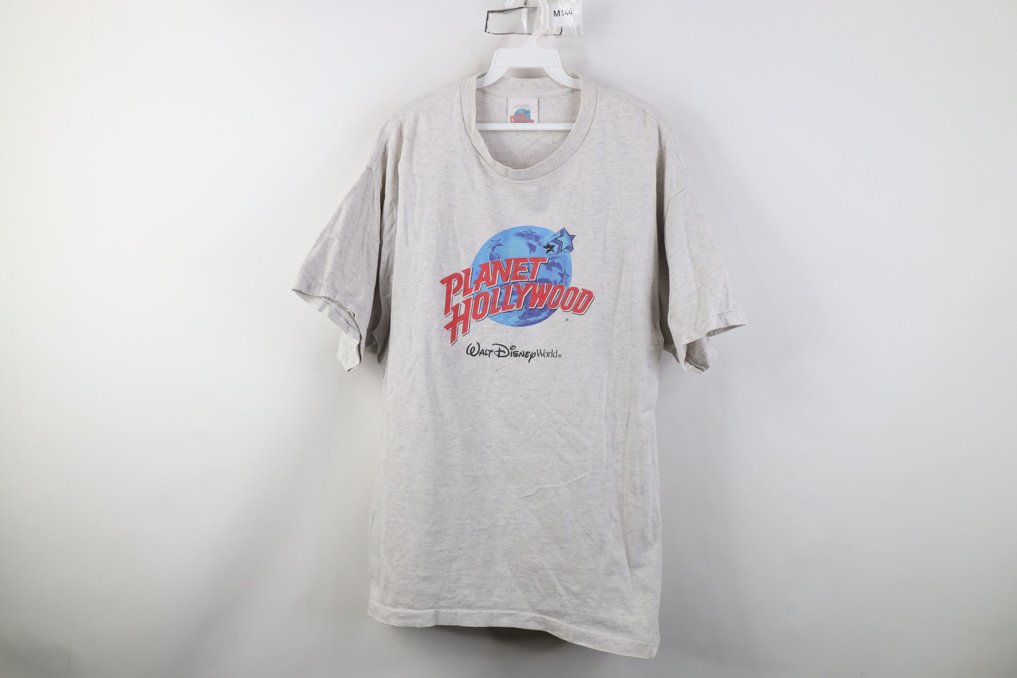 Vintage Vintage 90s Planet Hollywood Walt Disney World T-Shirt Size US XL / EU 56 / 4 - 1 Thumbnail