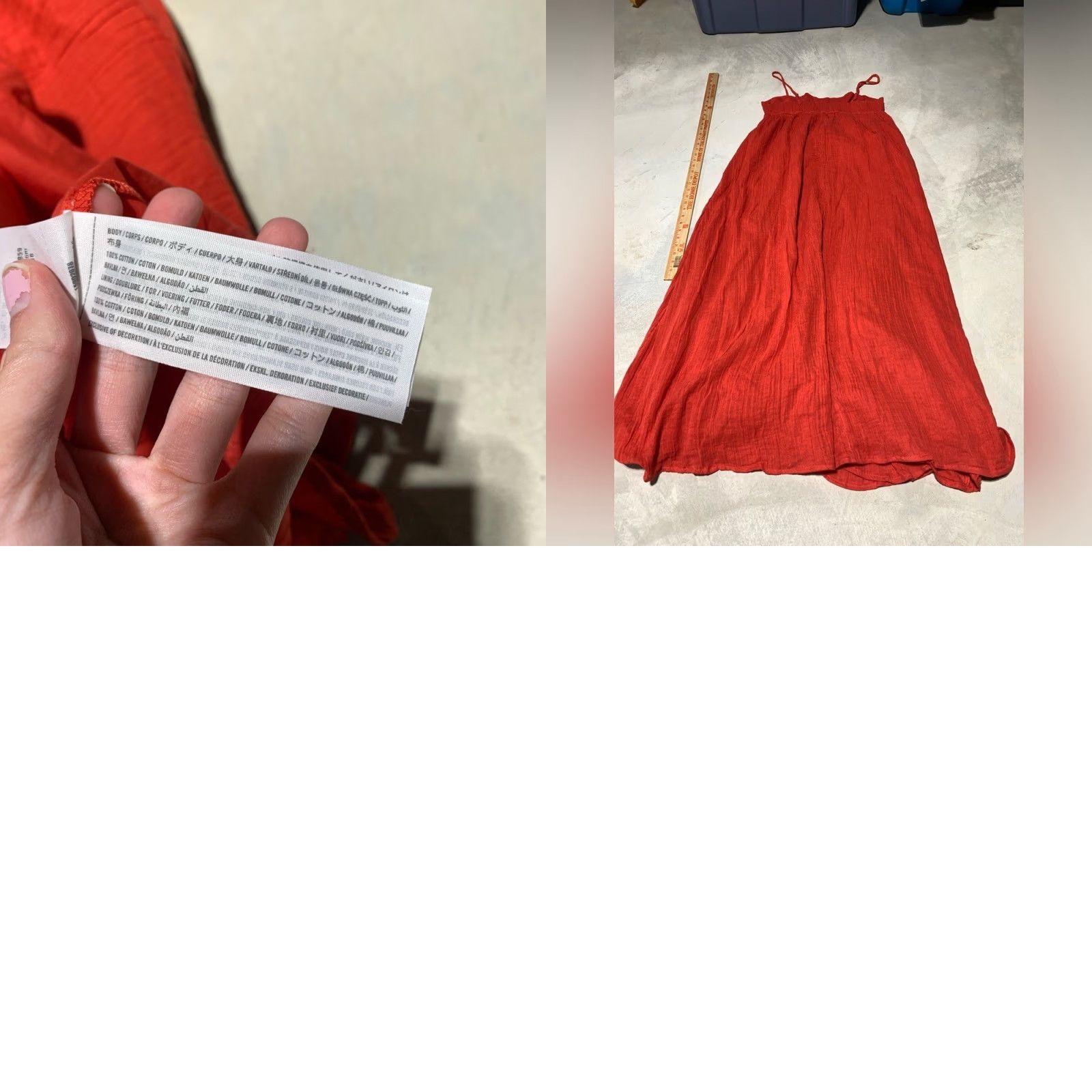 Abercrombie & Fitch Abercrombie & Fitch Maxi Dress NWT LT Large Regular Red Women Dress Maxi NWT L Red Women Size L / US 10 / IT 46 - 8 Thumbnail