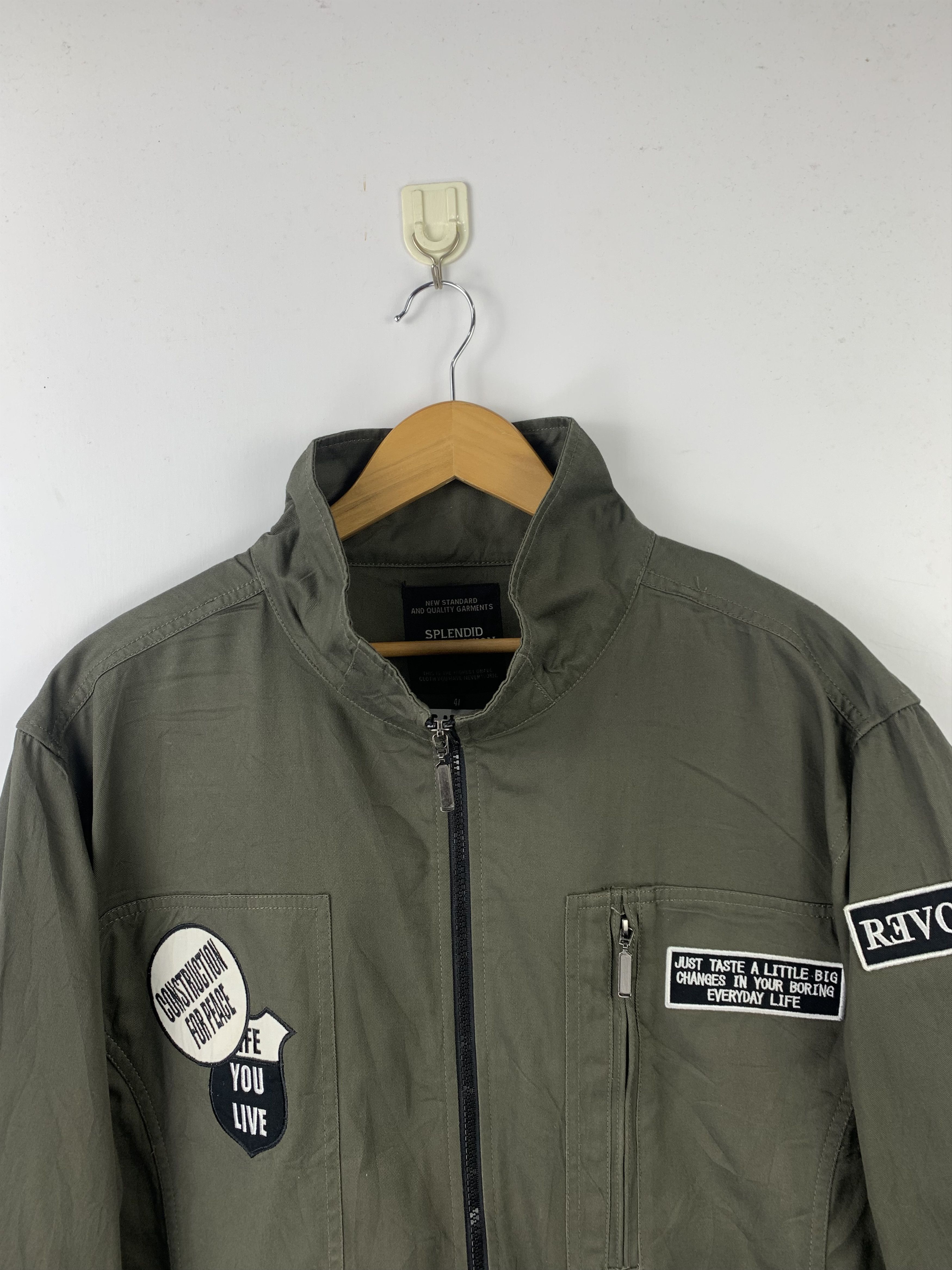Japanese Brand Vintage Japanese Brand Workers Denim Jacket J1545 Size US L / EU 52-54 / 3 - 2 Thumbnail