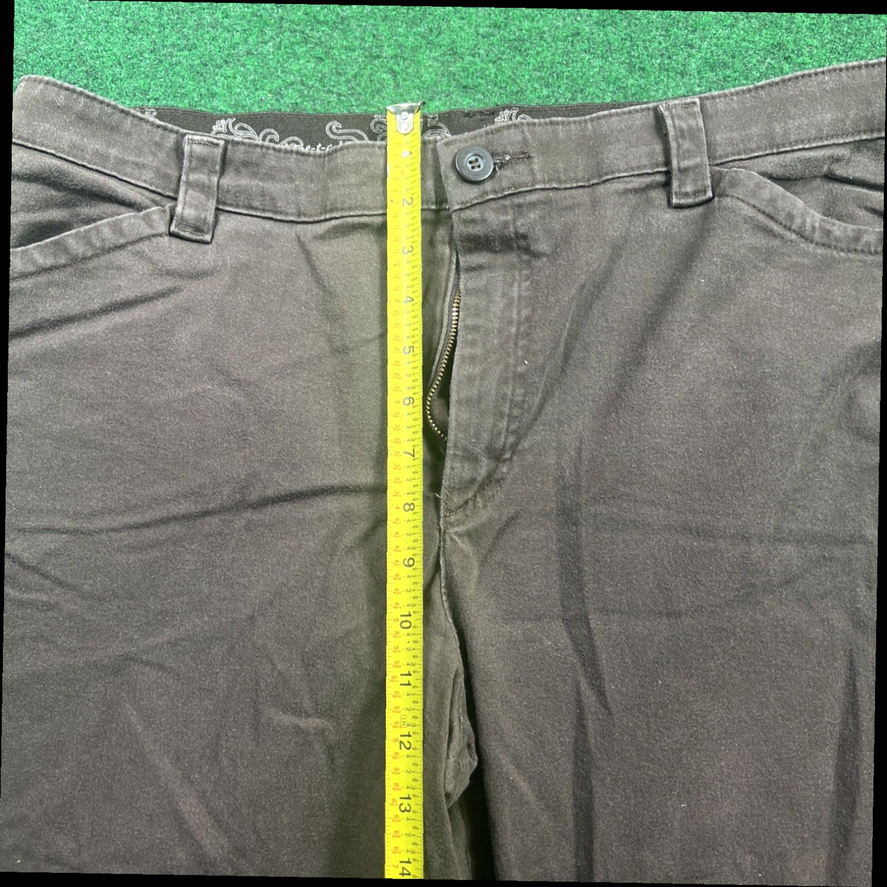 Lee Lee Pants Womens 16M Brown Comfort Fit Waistband Stretch Pants 35x28 Size 38" / US 16 / IT 52 - 7 Thumbnail