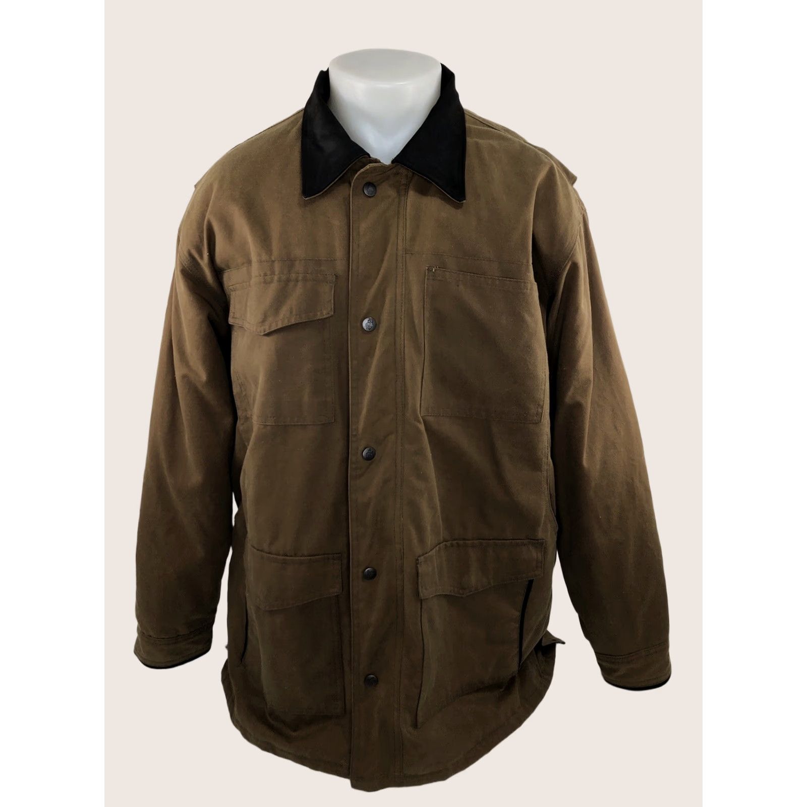 Vintage OUTBACK TRADING COMPANY Oiled MINER Mens XL Ranch Field Jacket - EXCELLENT Size US XL / EU 56 / 4 - 1 Thumbnail