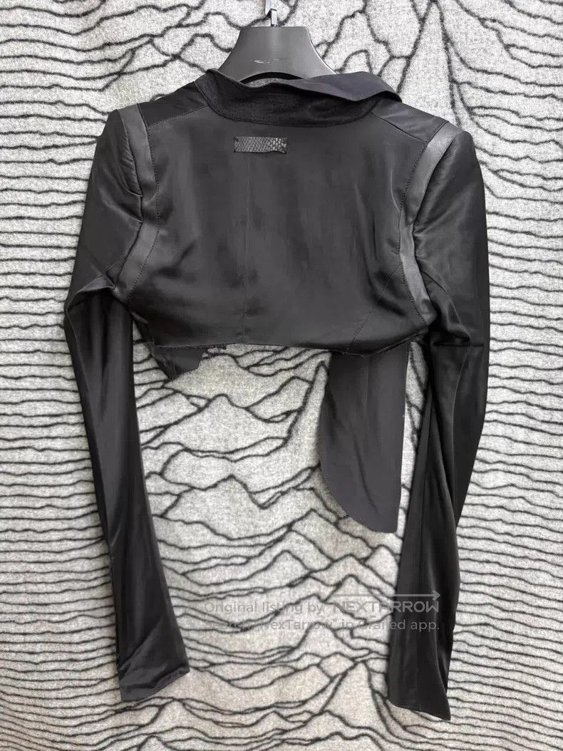 If Six Was Nine If Six Was Nine Asymmetric Deconstructed Silk Jacket Size US XS / EU 42 / 0 - 5 Thumbnail
