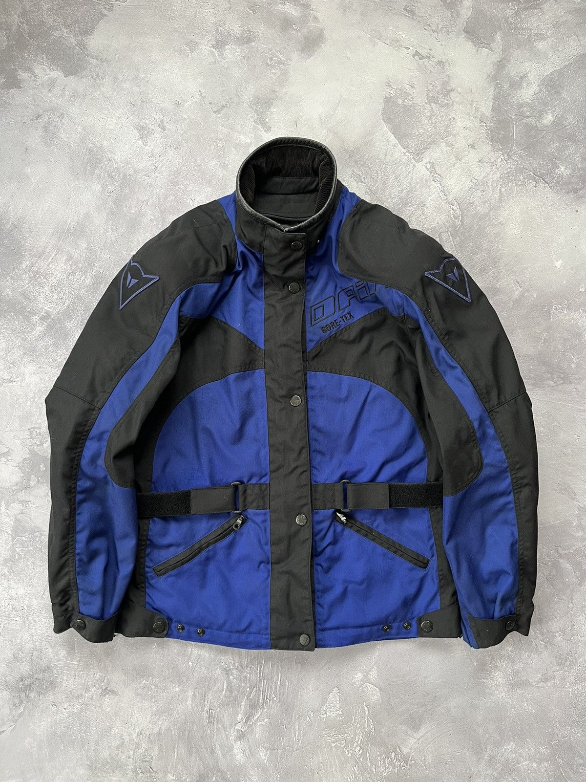 Dainese Dainese Gore-Tex Jacket waterproof Black/Blue Size 48 Size US M / EU 48-50 / 2 - 1 Thumbnail