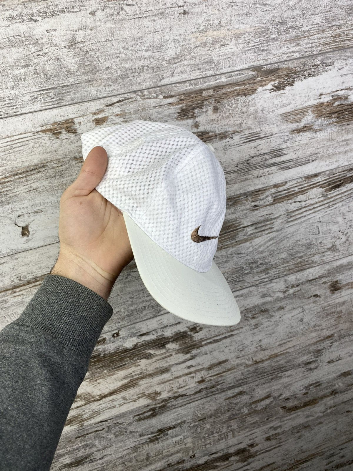 Nike × Vintage Mens Vintage Nike big logo hats cap hat y2k rare swoosh acg Size ONE SIZE - 2 Thumbnail