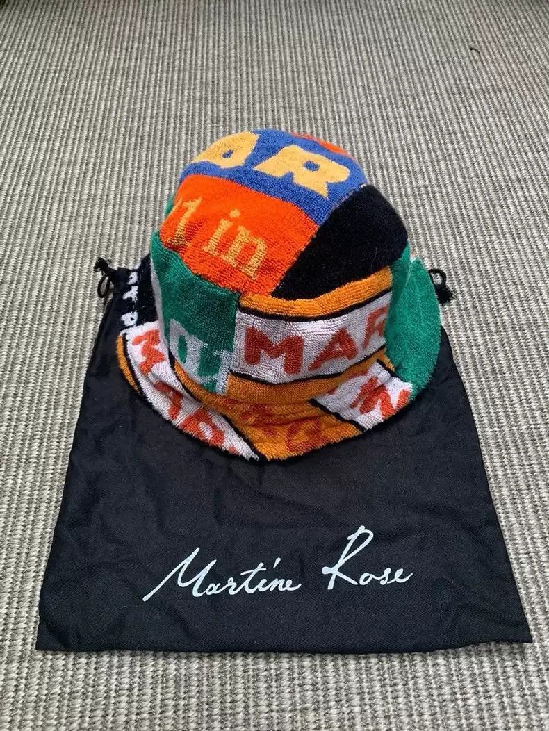 Martine Rose patchwork printed fisherman hat hat -2507