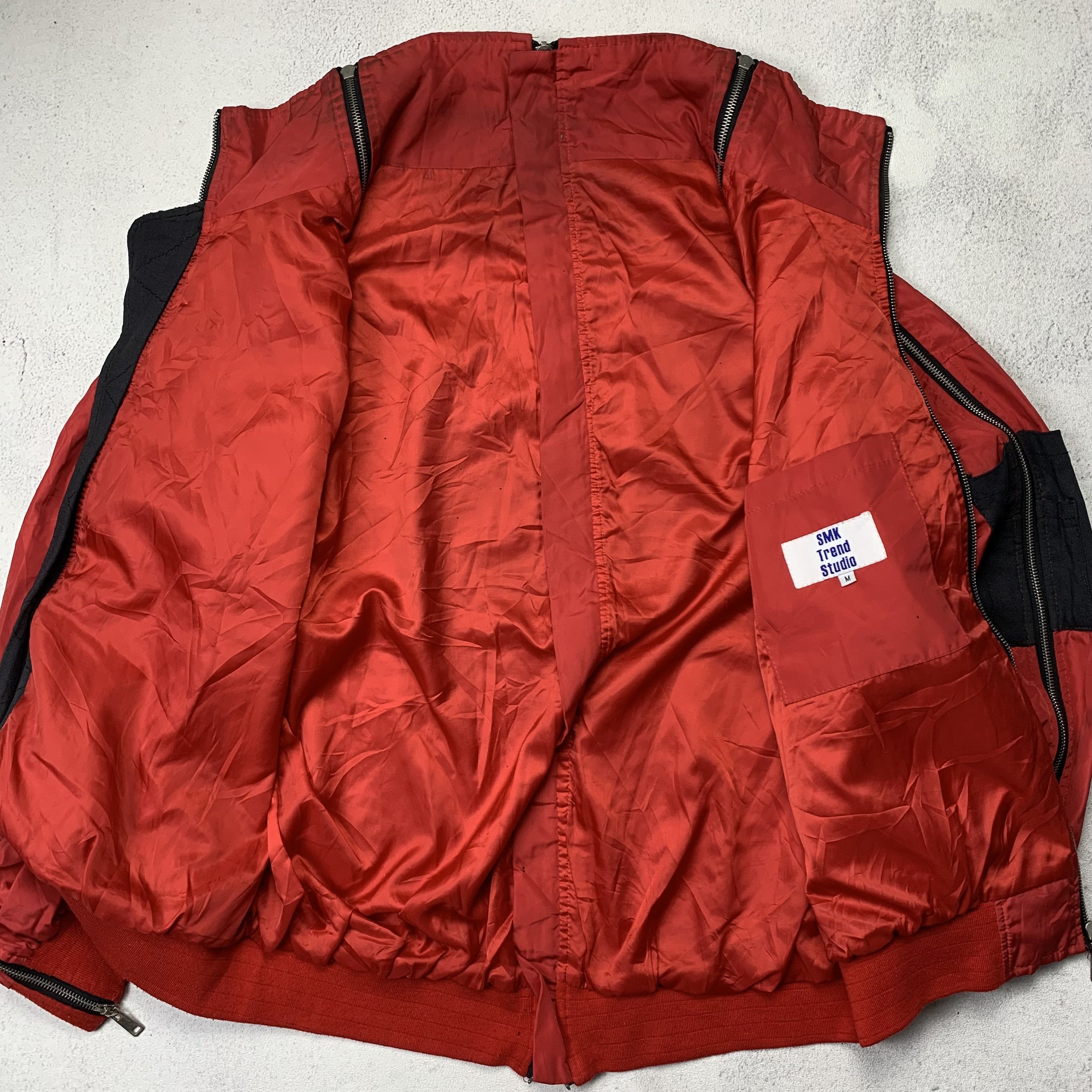 Japanese Brand Vintage SMK Studio Multi Zipper Jacket Size US M / EU 48-50 / 2 - 11 Thumbnail