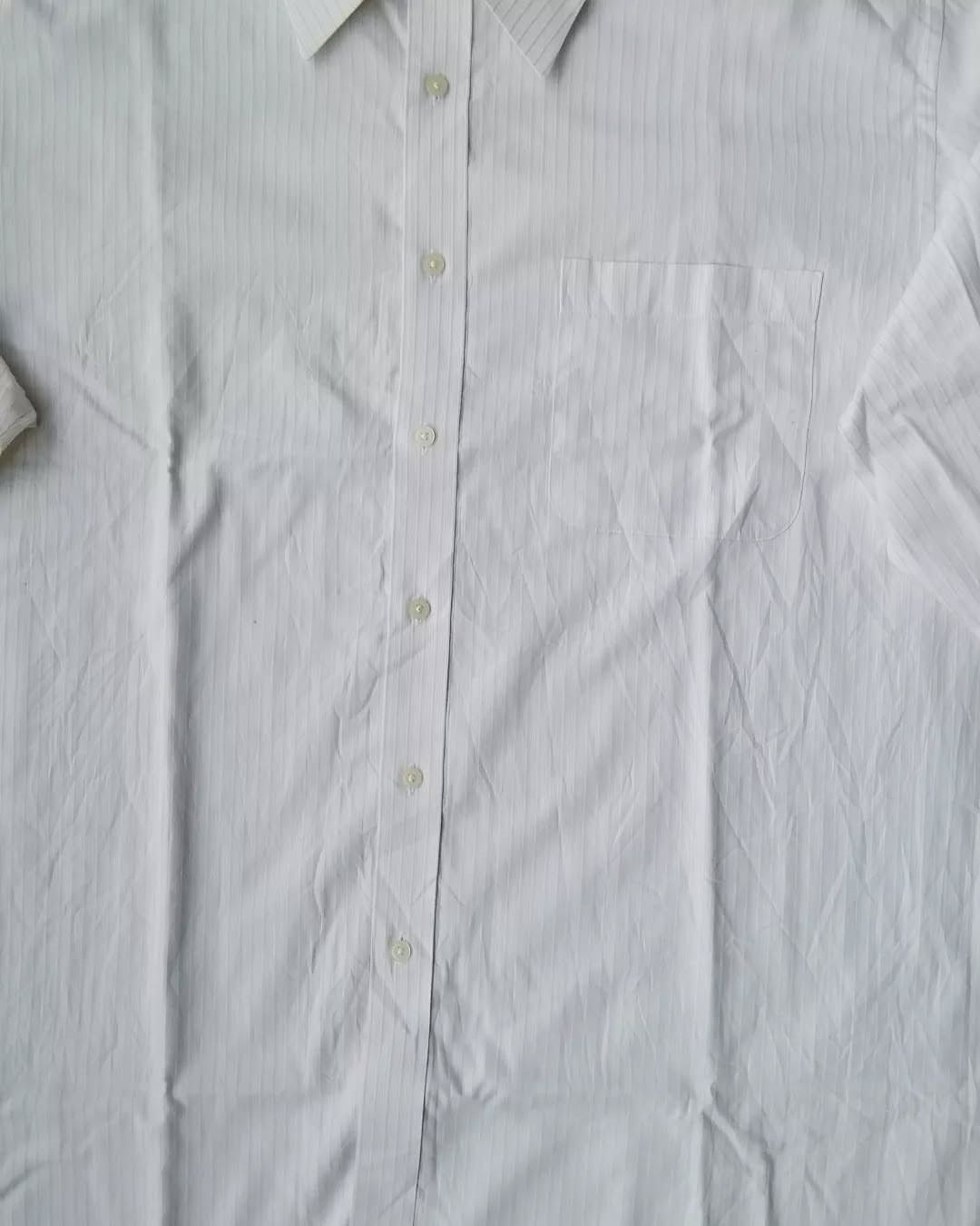 Designer × Japanese Brand × Kansai Yamamoto Kansai Yamamoto White Longsleeve Pocket Shirt Size US XL / EU 56 / 4 - 3 Thumbnail
