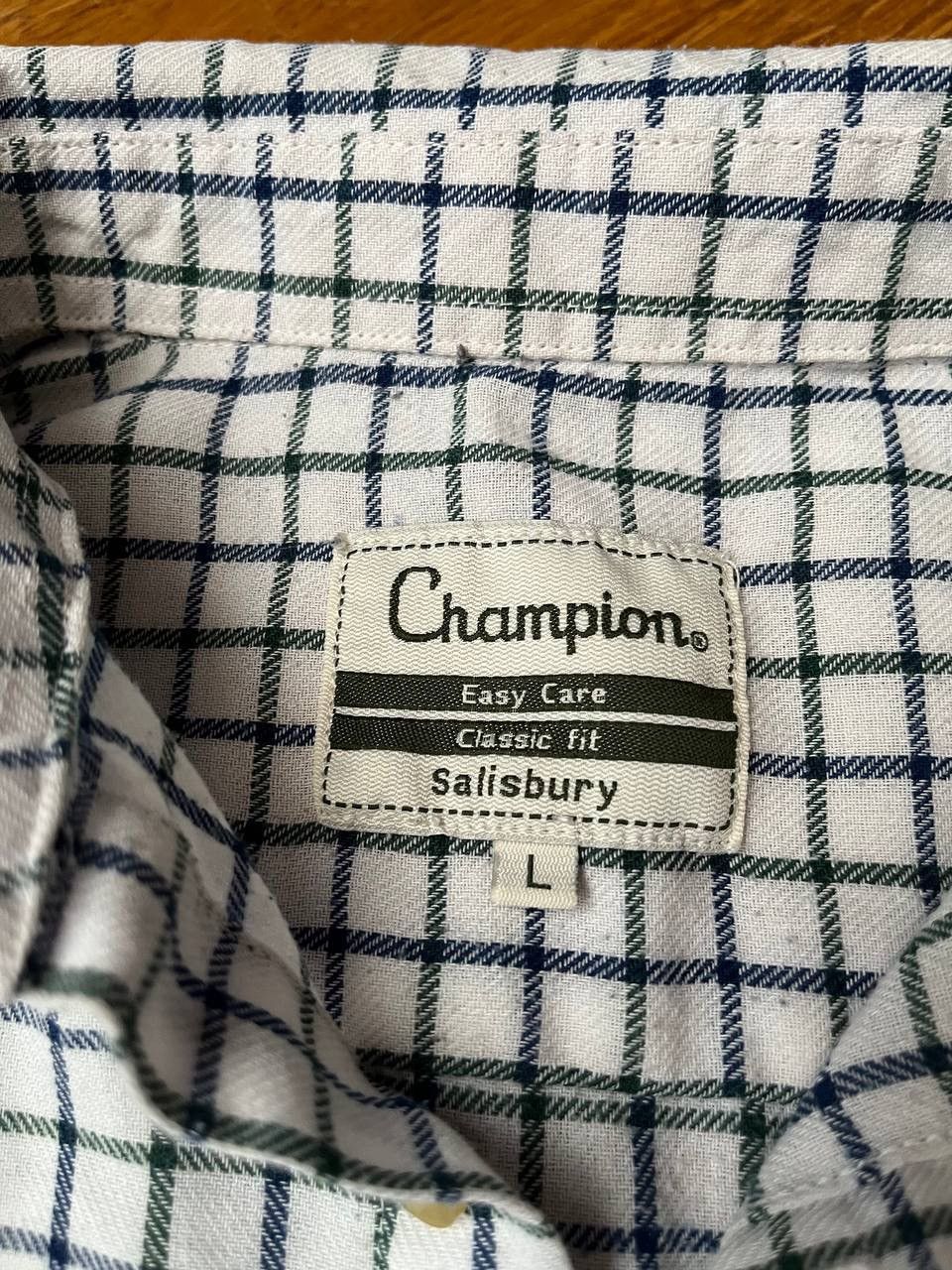 Champion Vintage Champion checkered basic shirt Size US L / EU 52-54 / 3 - 3 Thumbnail