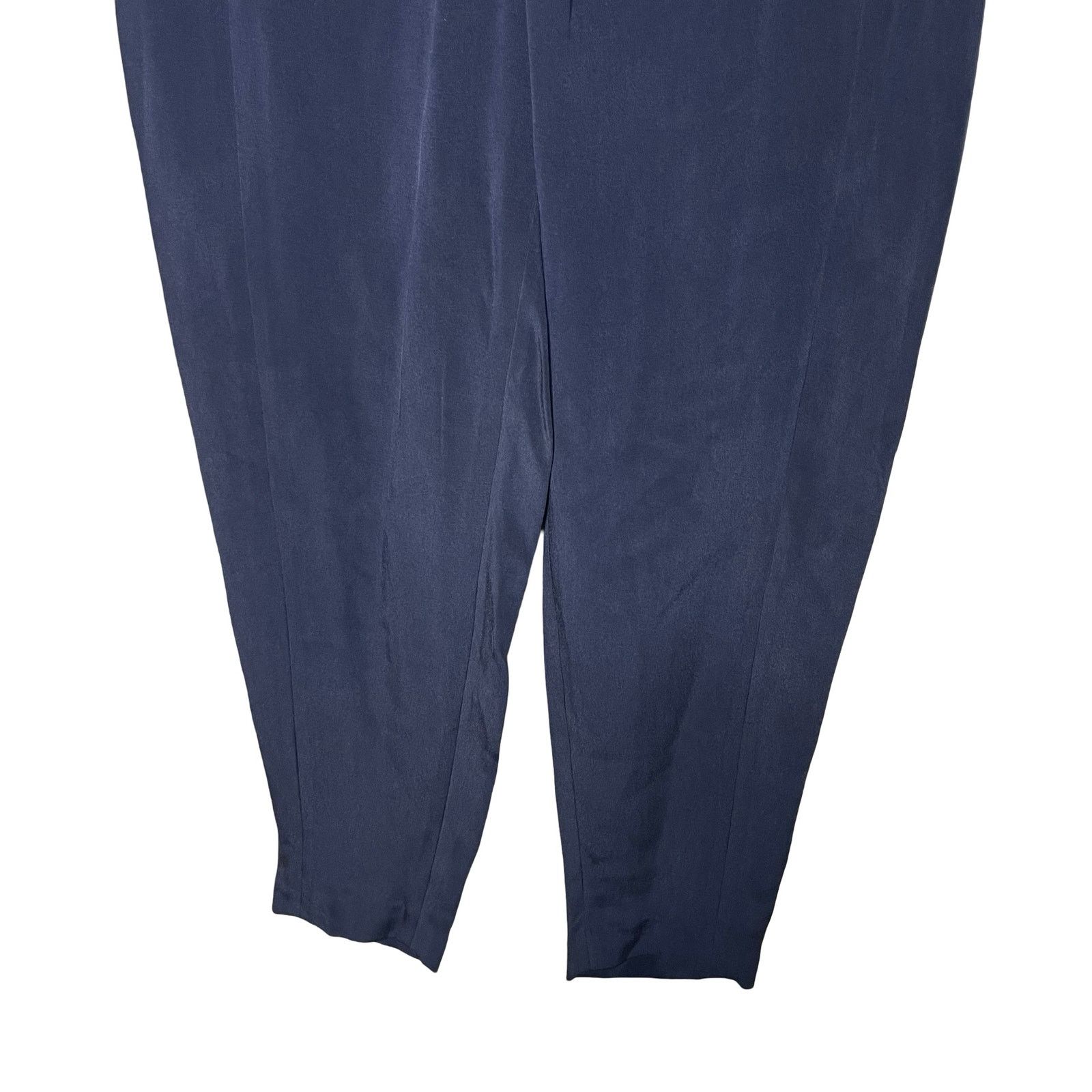Thom Browne Thom Browne Norfolk High Waist Trouser Navy Blue Womens 2 Size 26" / US 2 / IT 38 - 4 Thumbnail