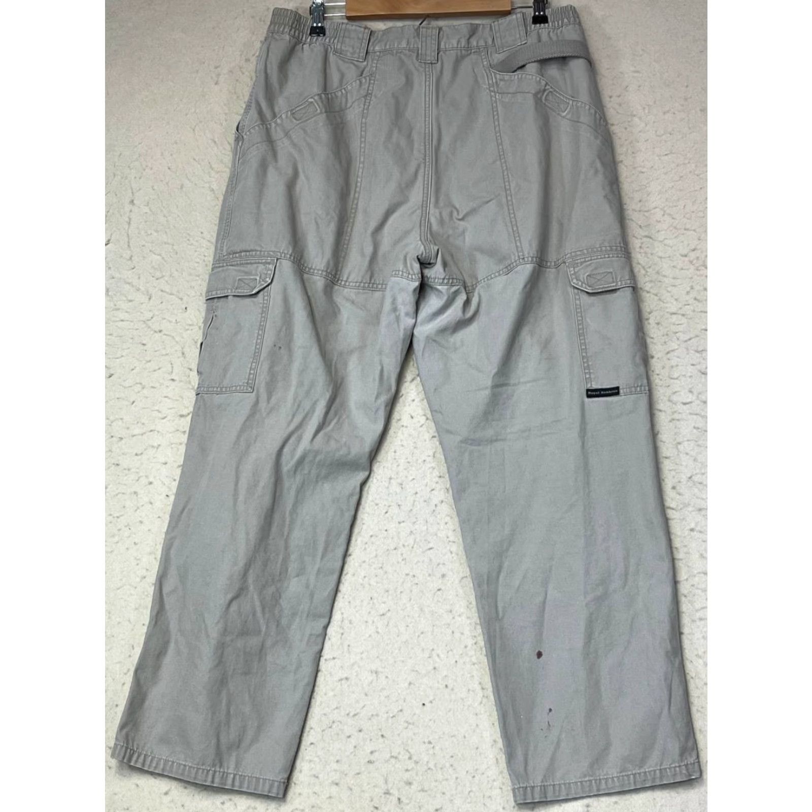 Royal Robbins VINTAGE Royal Robbins Cargo Pants Beige Khaki VTG Utility Work Outdoor Travel 36x30 Men Size US 36 / EU 52 - 2 Thumbnail