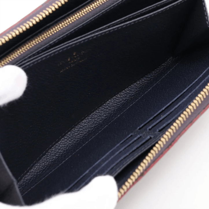 Louis Vuitton Monogram Empreinte Zippy Wallet Navy Size ONE SIZE - 8 Thumbnail