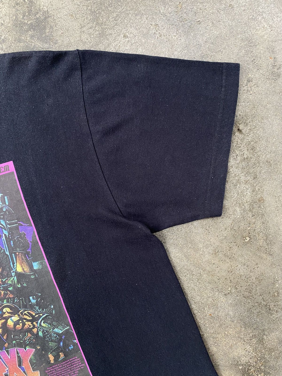 Vintage Rare💥Vintage Heavy Metal Geomatrix Megadeth, Entombed Game Size US L / EU 52-54 / 3 - 6 Thumbnail