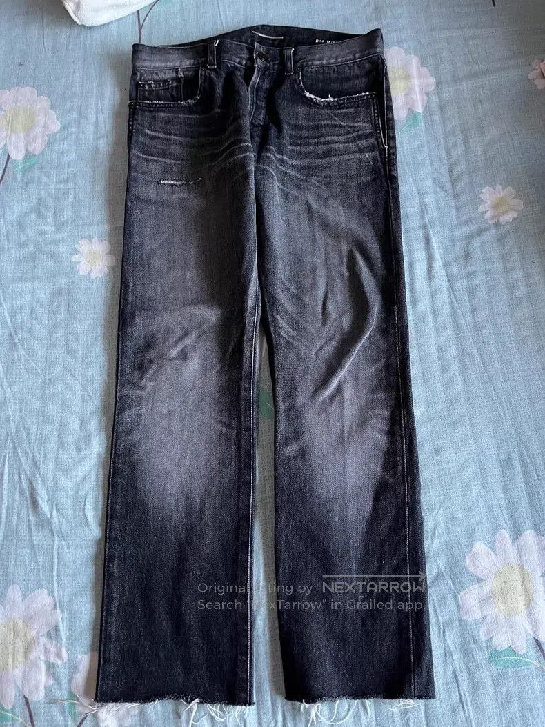 Saint Laurent Paris Saint Laurent Paris Distressed Denim Jeans i Size US 27 - 1 Thumbnail
