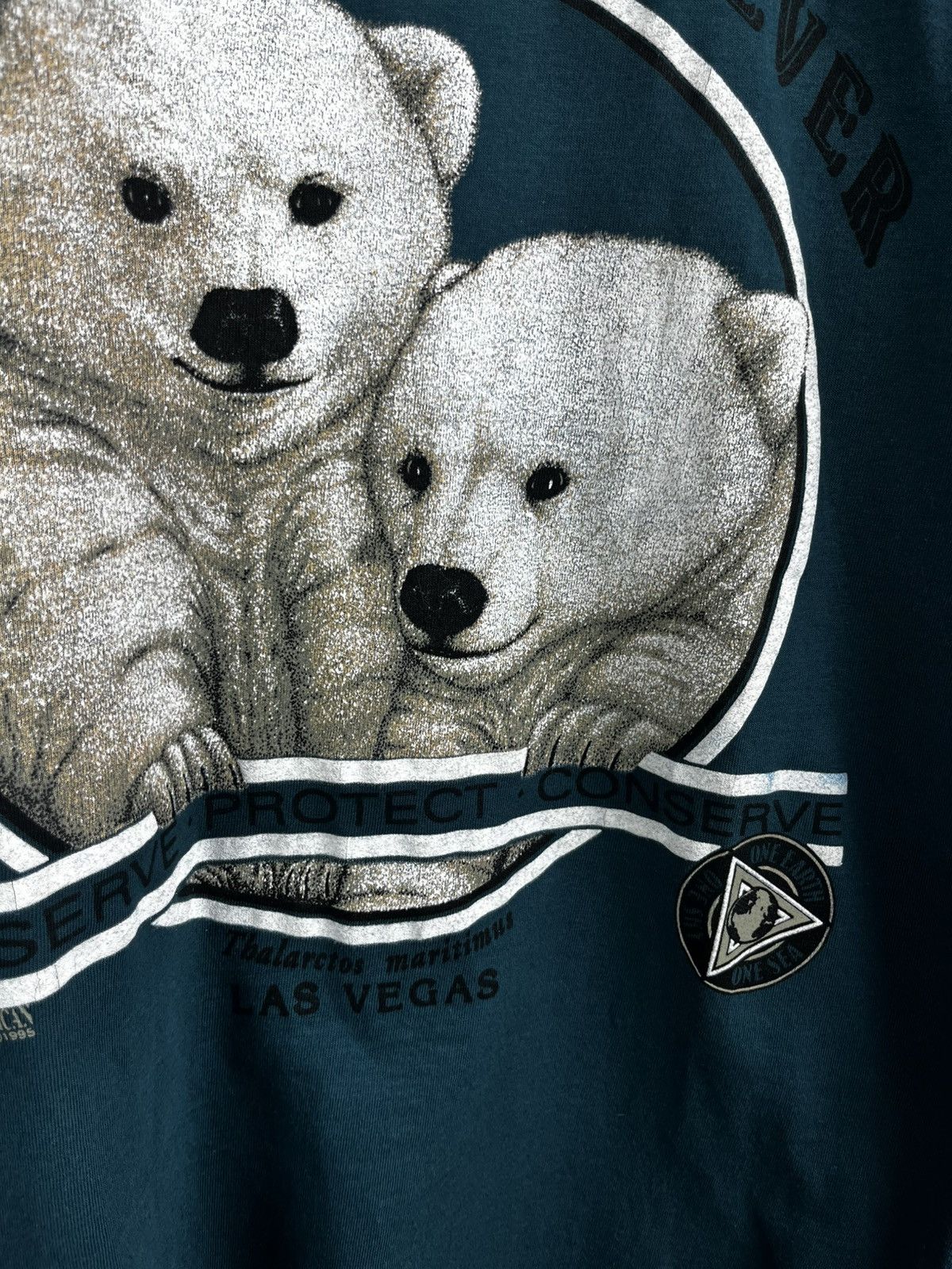 Vintage Jerzees extinction is forever 1995 las vegas Size US S / EU 44-46 / 1 - 5 Thumbnail