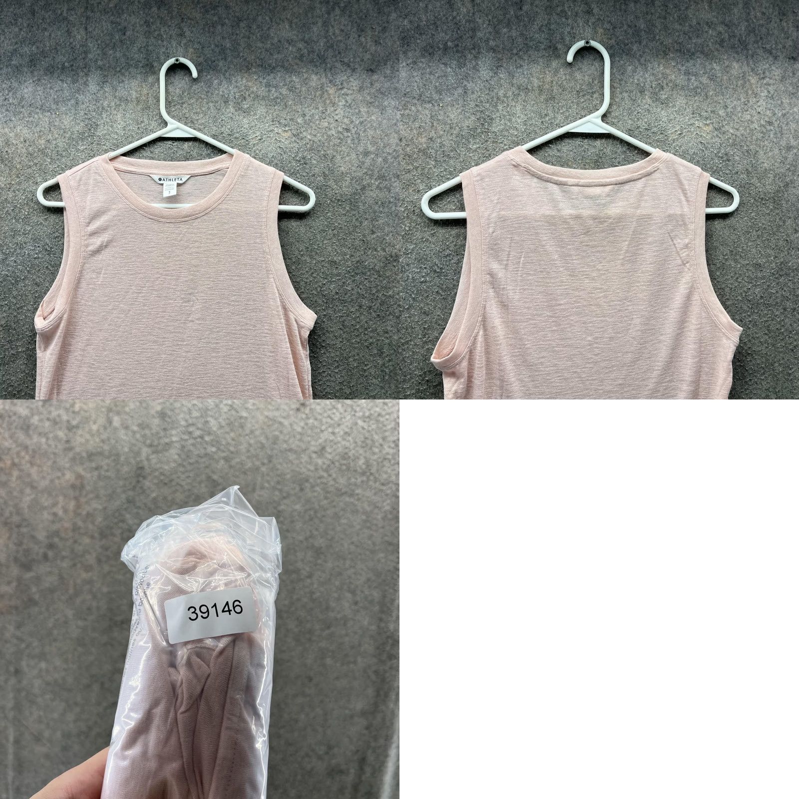Athleta Athleta Breezy Tank Top Womens S Pink Lightweight Sleeveless Yoga Athletic Tank Top Crew Neck Shirt Size S / US 4 / IT 40 - 8 Thumbnail