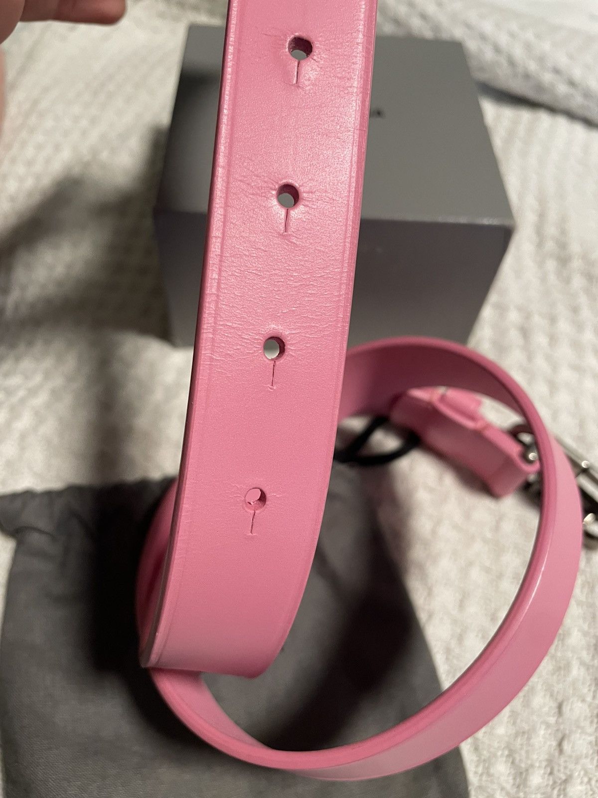 Balenciaga Balenciaga Thin Belt Size ONE SIZE - 5 Thumbnail
