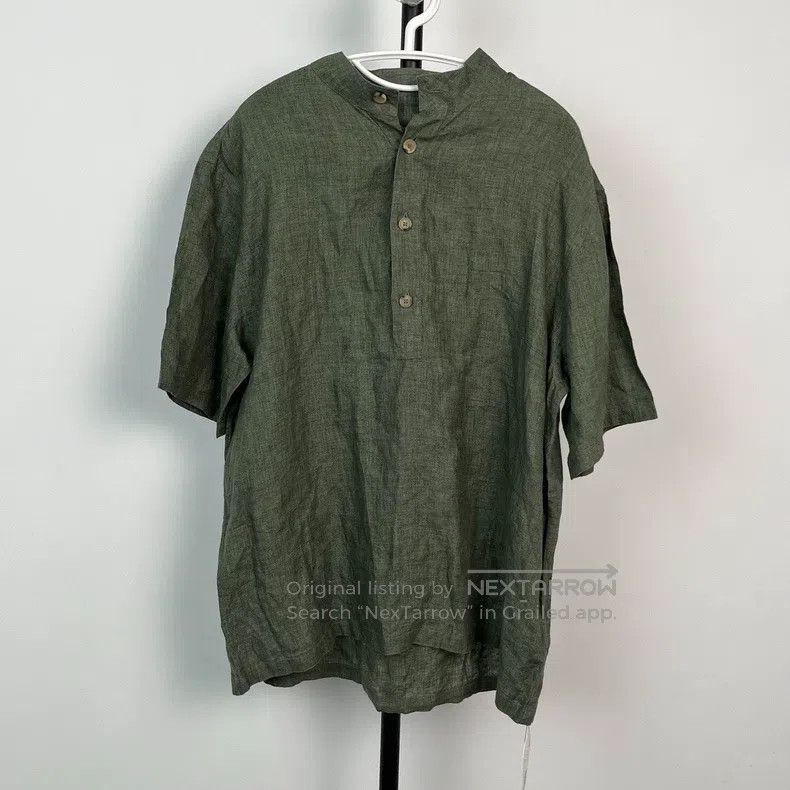 Loro Piana Loro Piana Green shirt Size US L / EU 52-54 / 3 - 1 Thumbnail