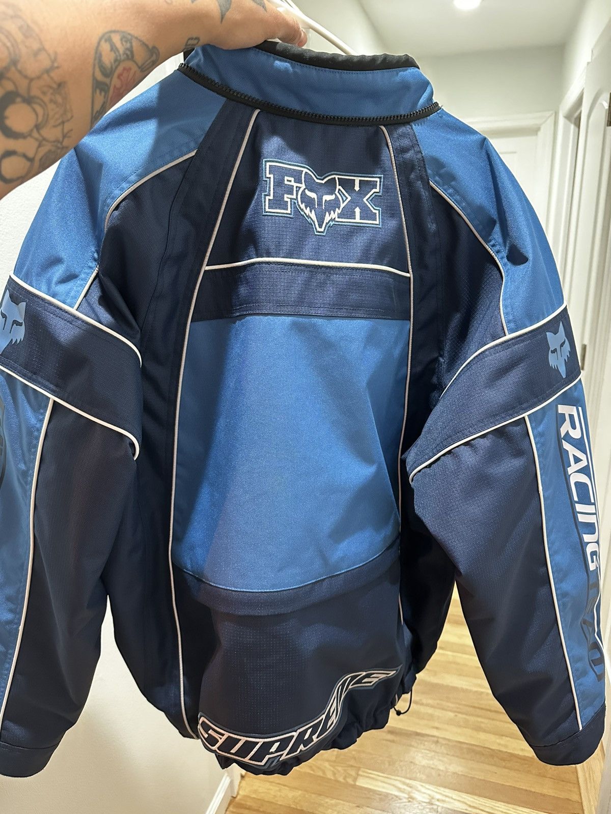 Fox Racing × Supreme Supreme x Fox Racing Jacket 'Blue' 2023