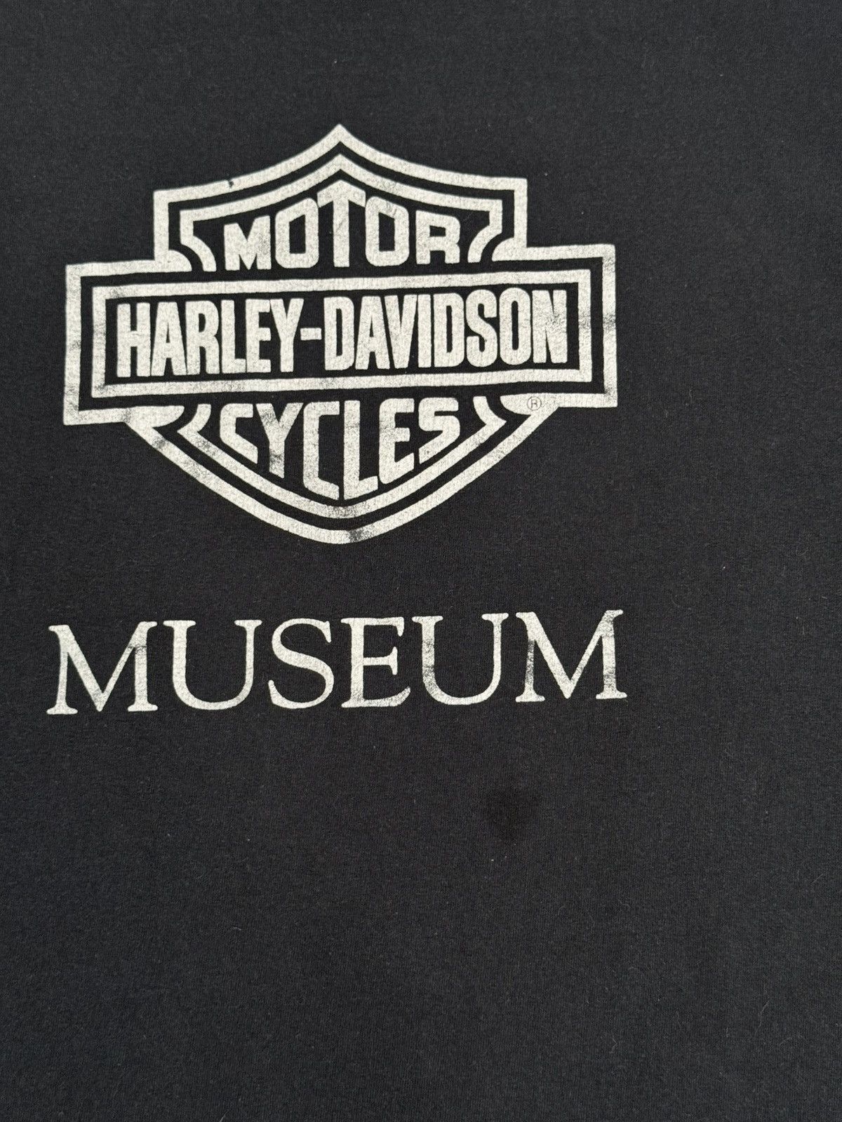 Harley Davidson Vintage Y2K Harley Davidson Museum T Shirt Black X-Large Size US XL / EU 56 / 4 - 10 Thumbnail