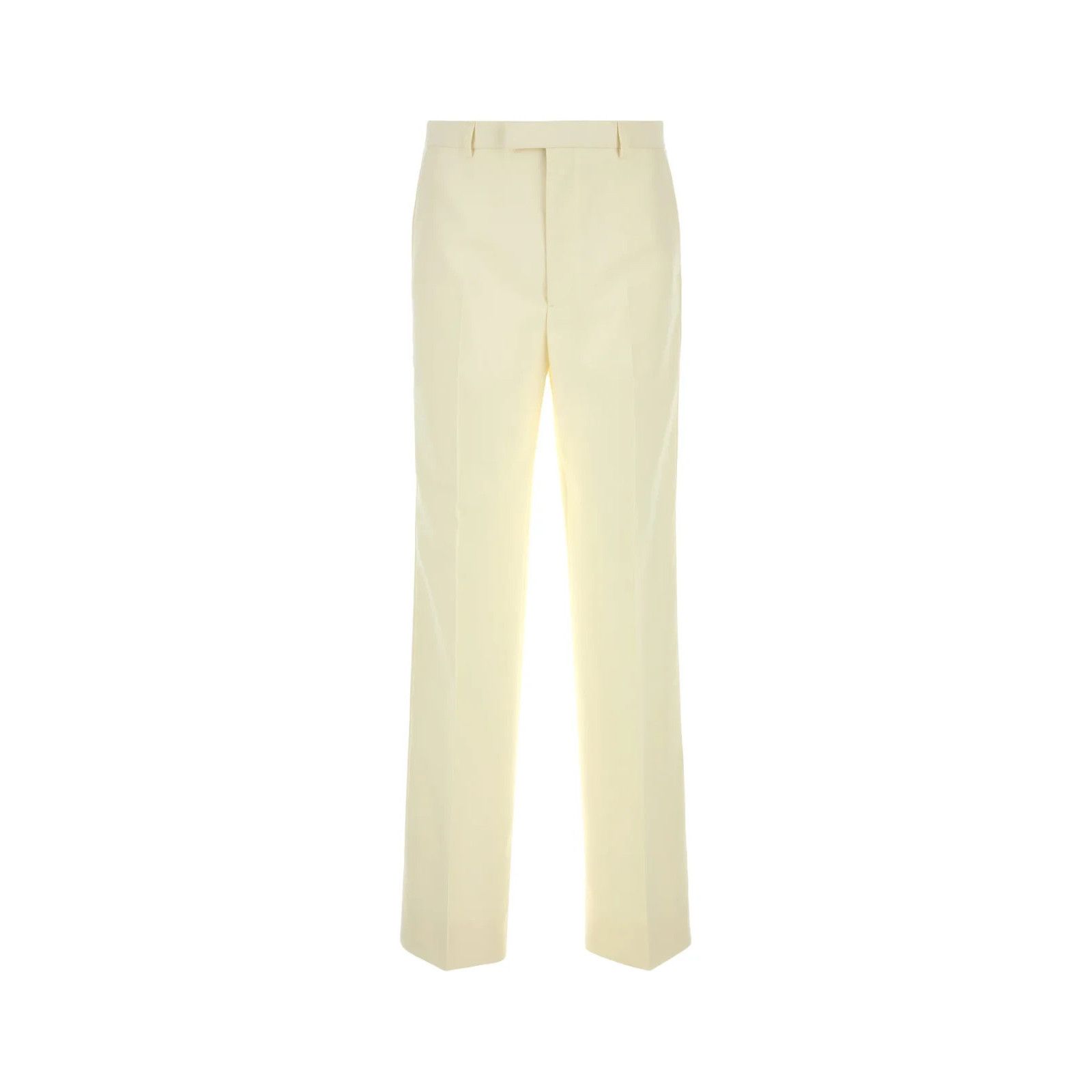 Gucci GUCCI Ivory Tech Panama Pants New & Authentic (Men's size:US Size US 32 / EU 48 - 1 Thumbnail