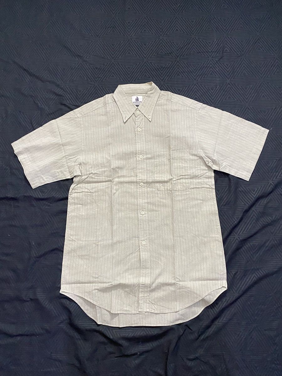 Lanvin Vintage Lanvin short shirt Size US M / EU 48-50 / 2 - 1 Thumbnail
