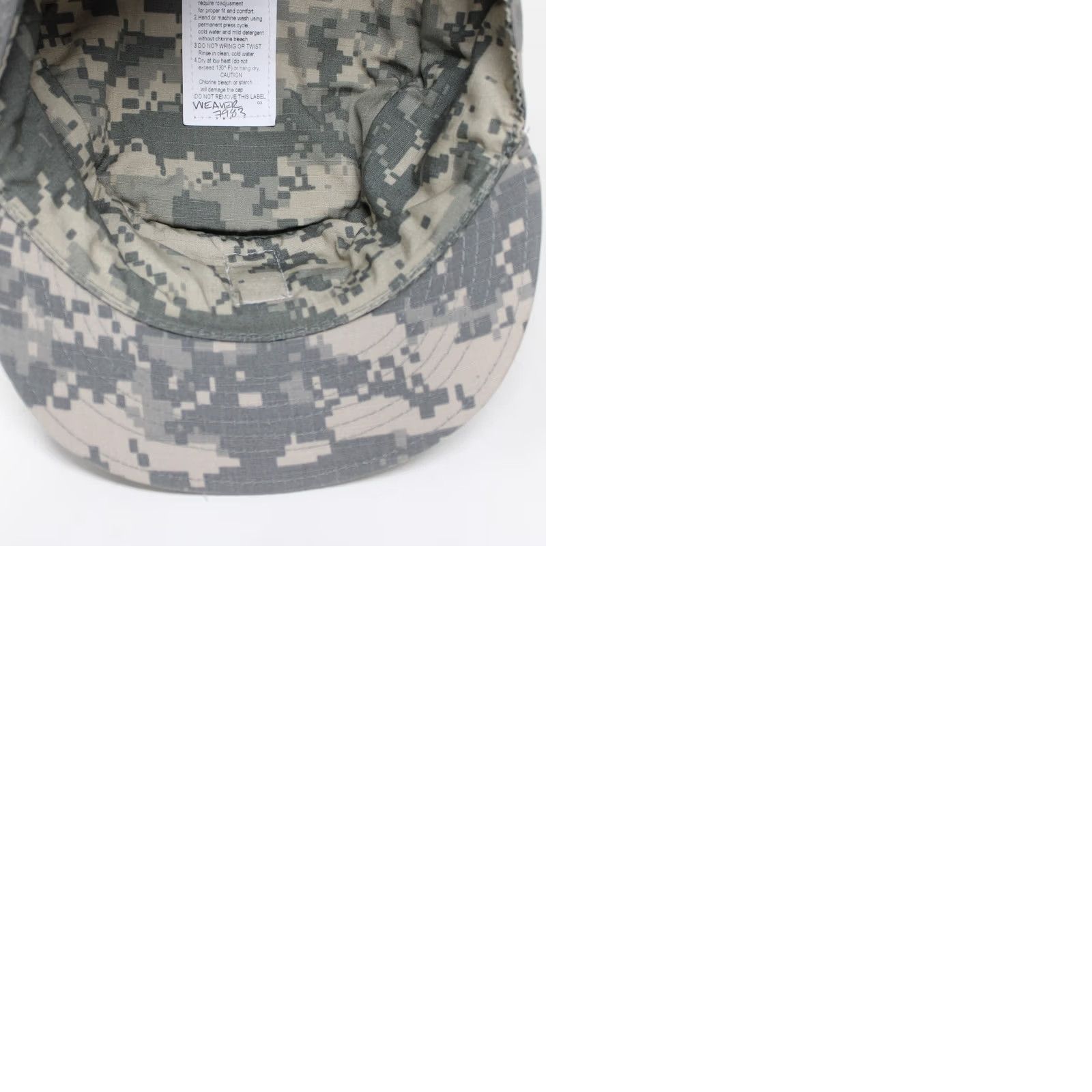 Vintage US Army Patrol Hat Adult 7 3/8 Green Digital Camo Camouflage Bernard Cap Size ONE SIZE - 9 Thumbnail