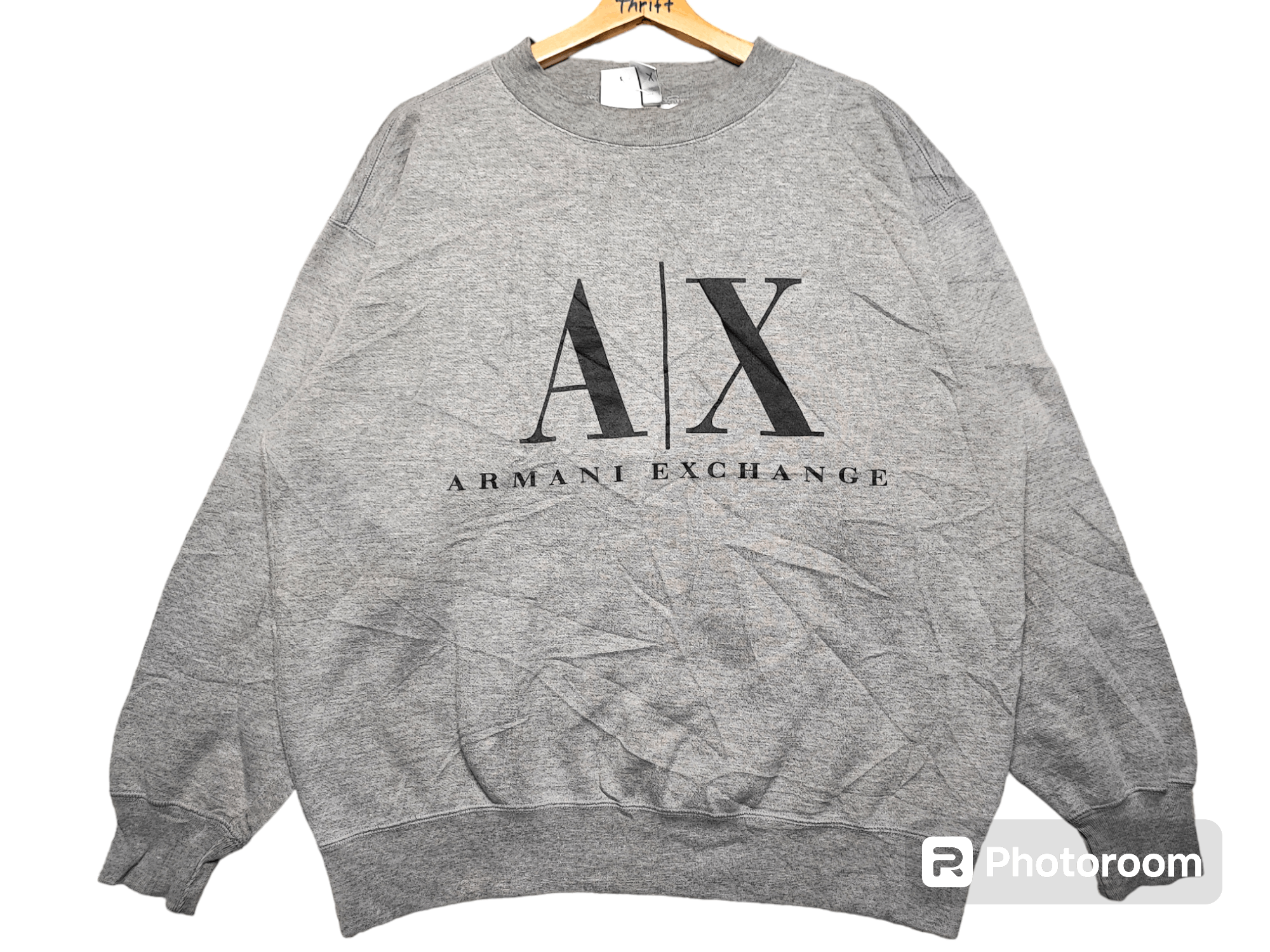 Armani Exchange × Designer × Vintage Armani Exchange Big Logo Size US L / EU 52-54 / 3 - 1 Thumbnail